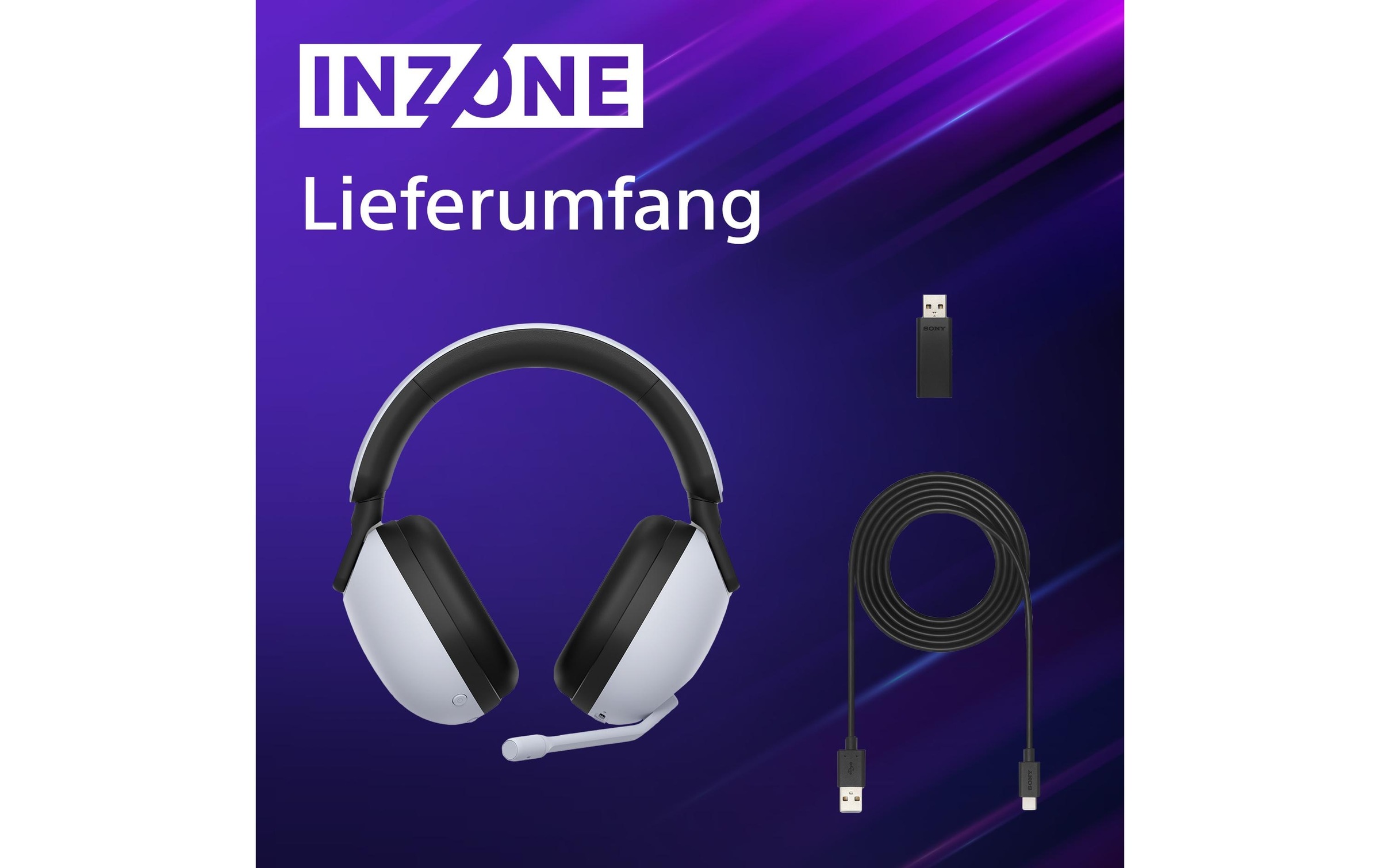 Sony Headset »INZONE H9 Weiss«