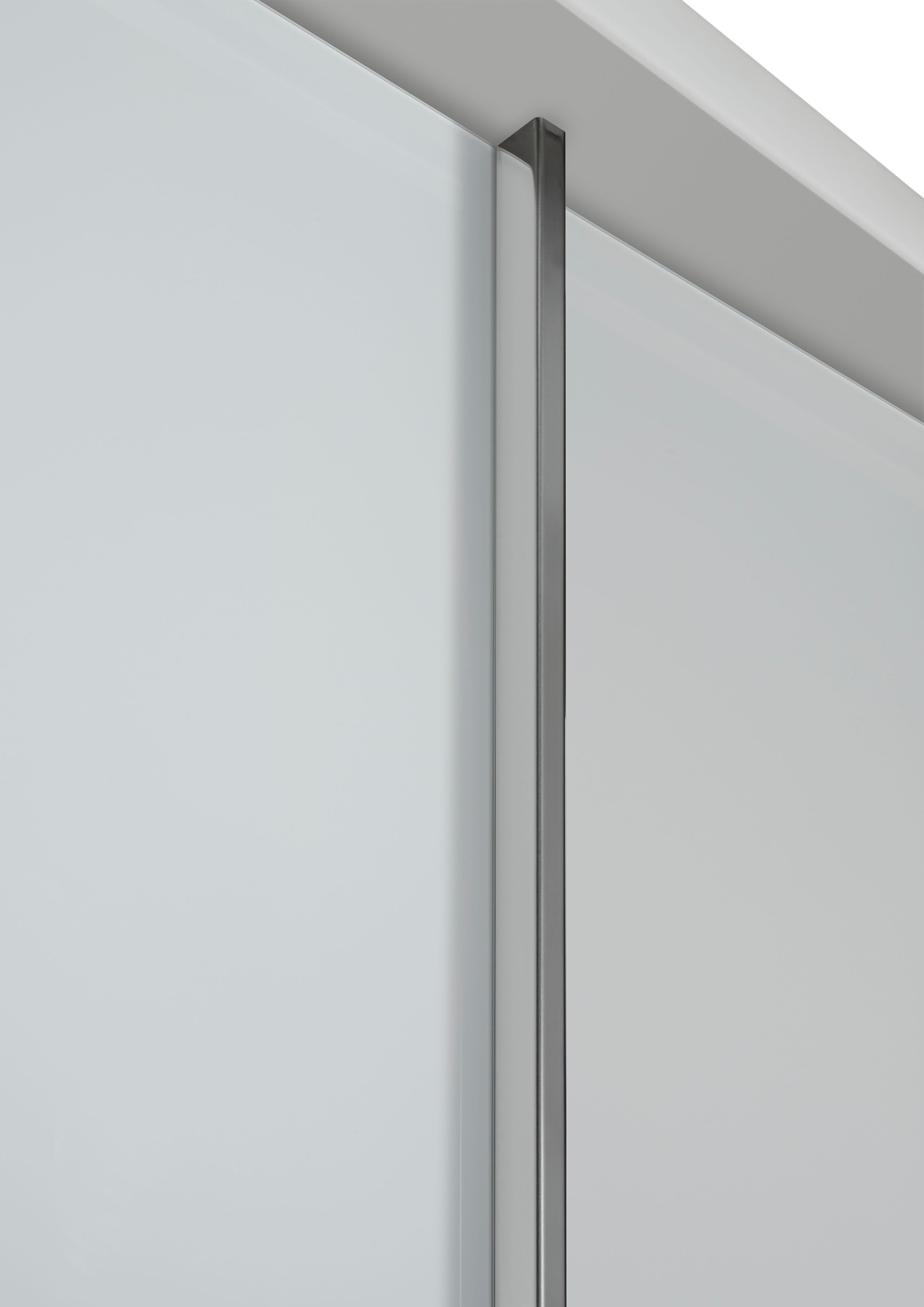 WIEMANN Schwebetürenschrank »Monaco, Kleiderschrank, Schrank, Wäscheschrank, mit Schiebetüren«, (2 Breiten, 2 Höhen 216/236 cm auswählbar, MADE IN GERMANY), hochwertige Glas- und Spiegelfront, variable Inneneinteilung
