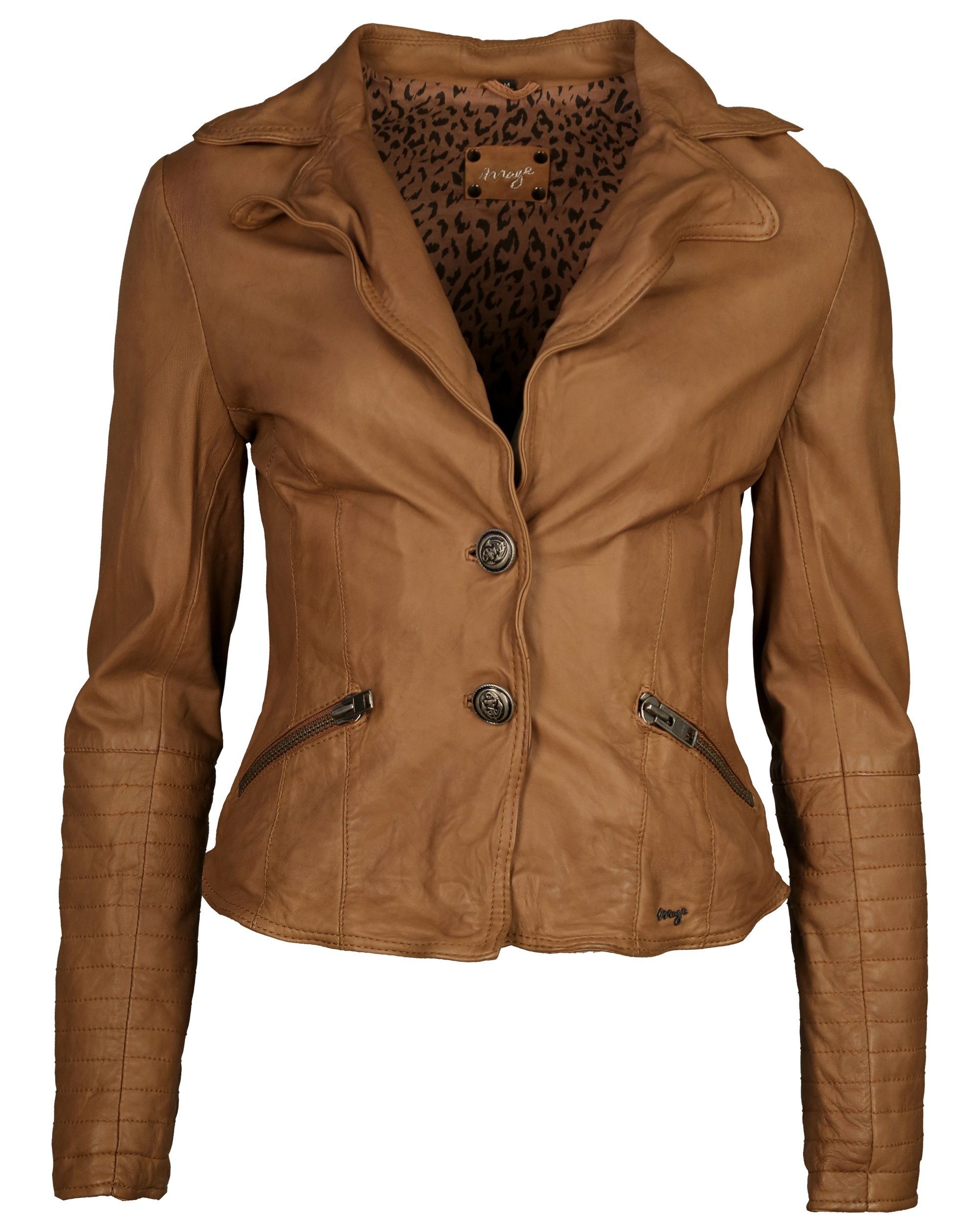 Lederjacke, Damen »Exeter«