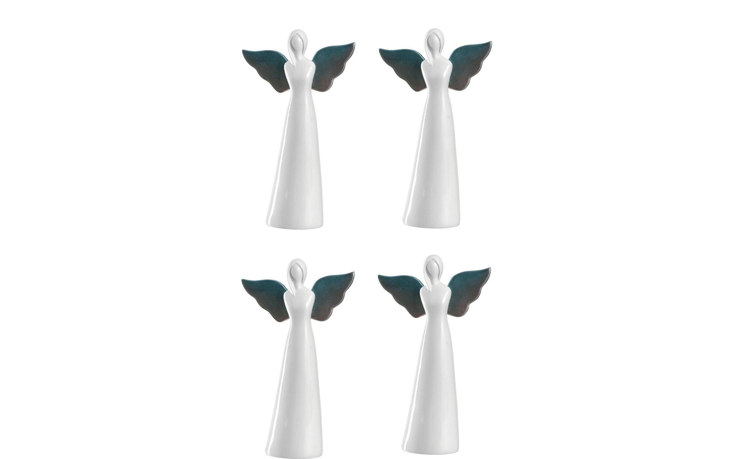 Image of LEONARDO Dekofigur »Aurora 30 cm Engel, 4 Stück, Weiss; Blau«, (6 St.) bei Ackermann Versand Schweiz