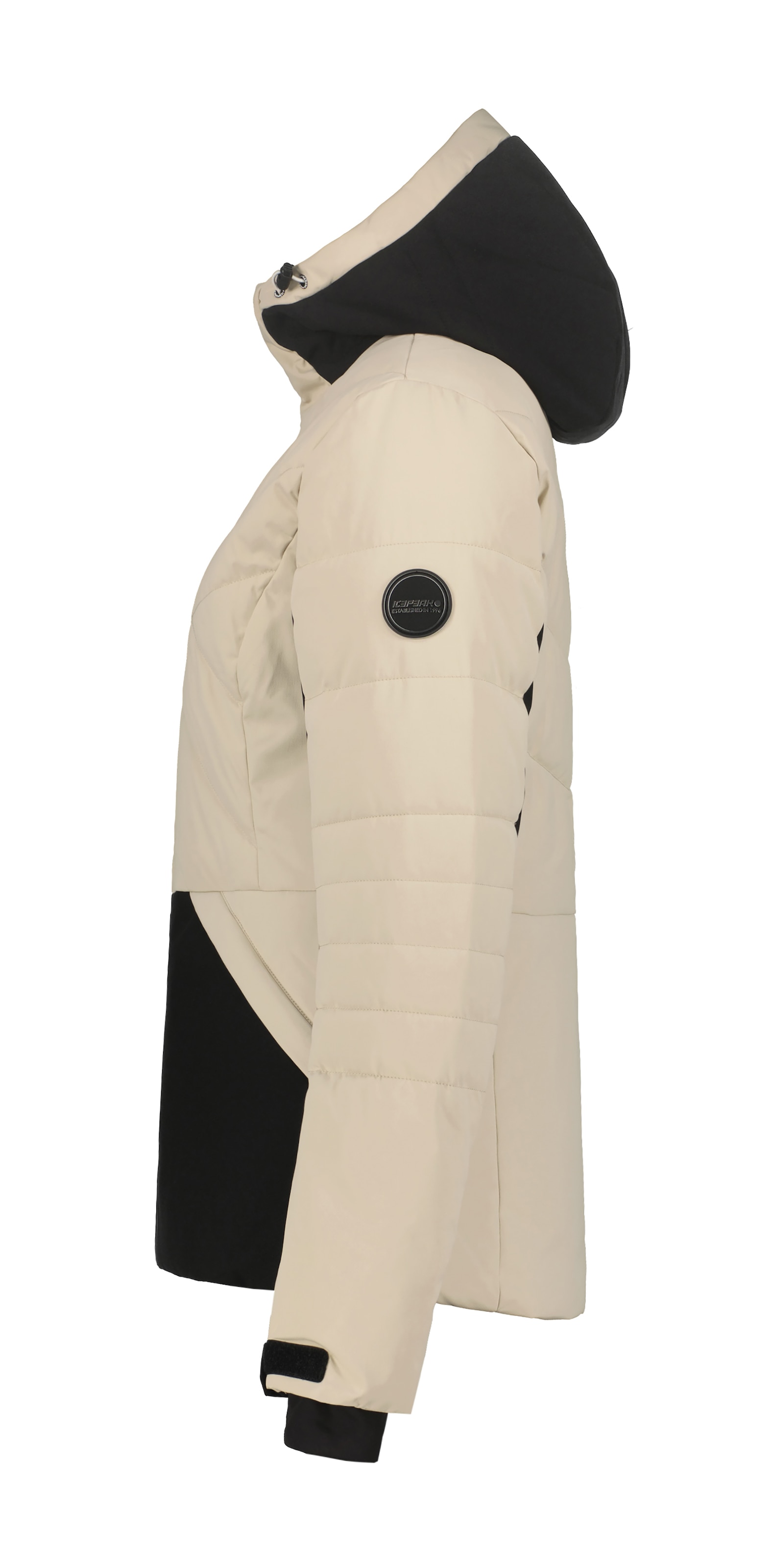 Icepeak Veste de ski »ICEPEAK EVELETH« 1 cuis tlg. mit Kapuze mit regulierbarer Kapuze und Stehkragen, verstellbare Ärmelbündchen