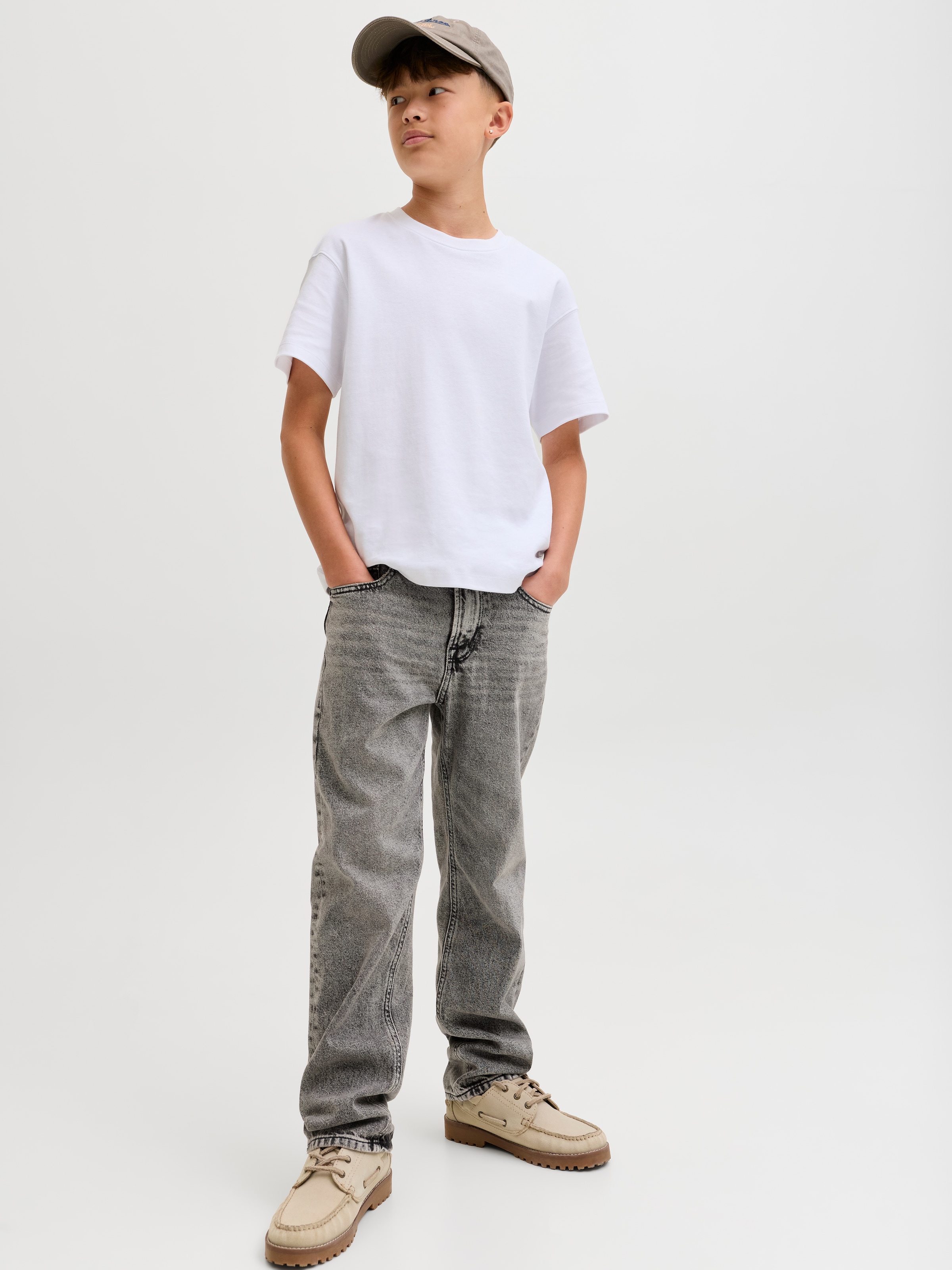Jack & Jones Junior Relax-fit-Jeans »JJICHRIS JJIORIGINAL SQ 336 BF JNR«