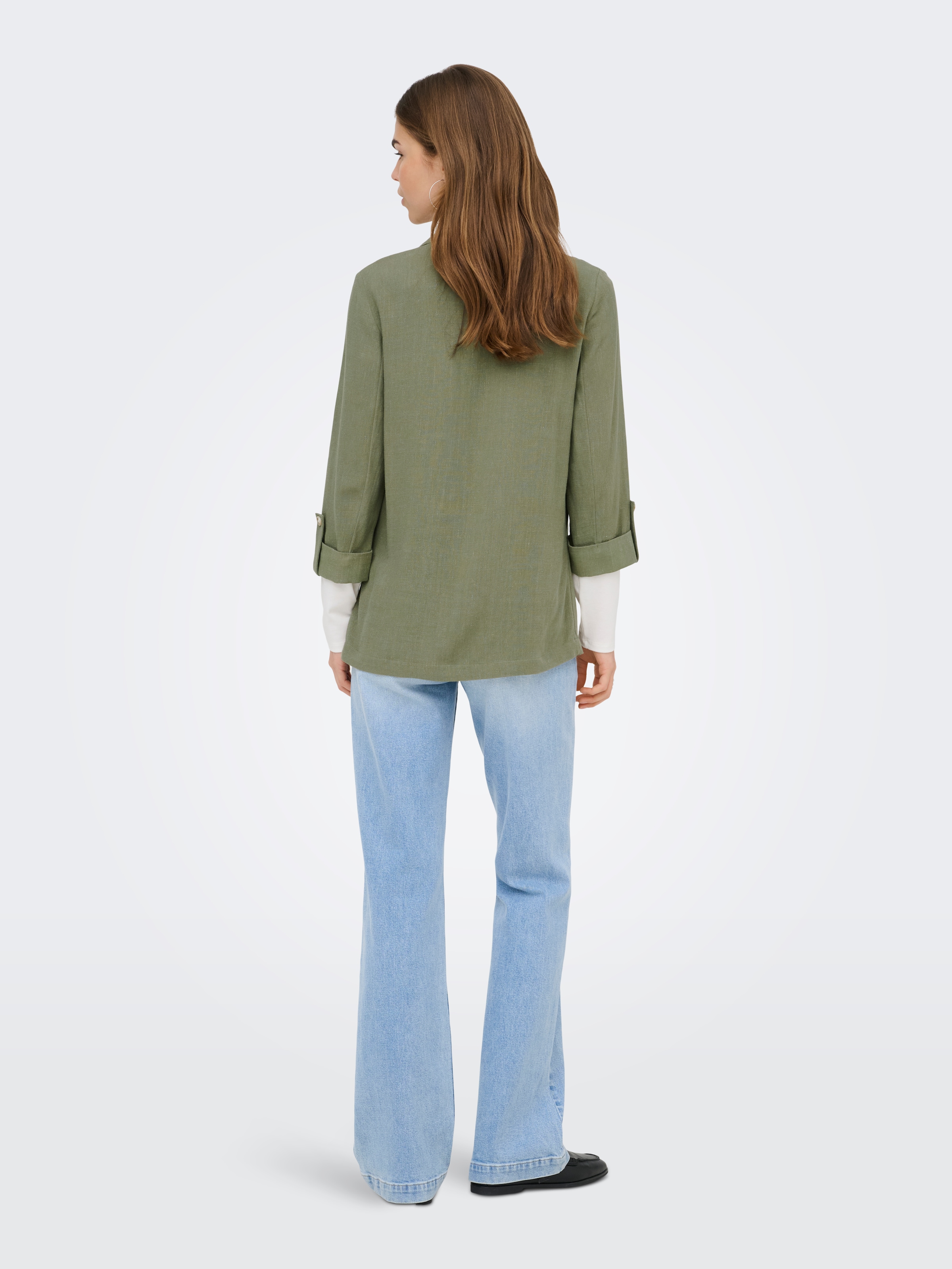 ONLY Longblazer »ONLSIESTA 3/4 OPEN LIN BL BLAZE TLR NOOS«
