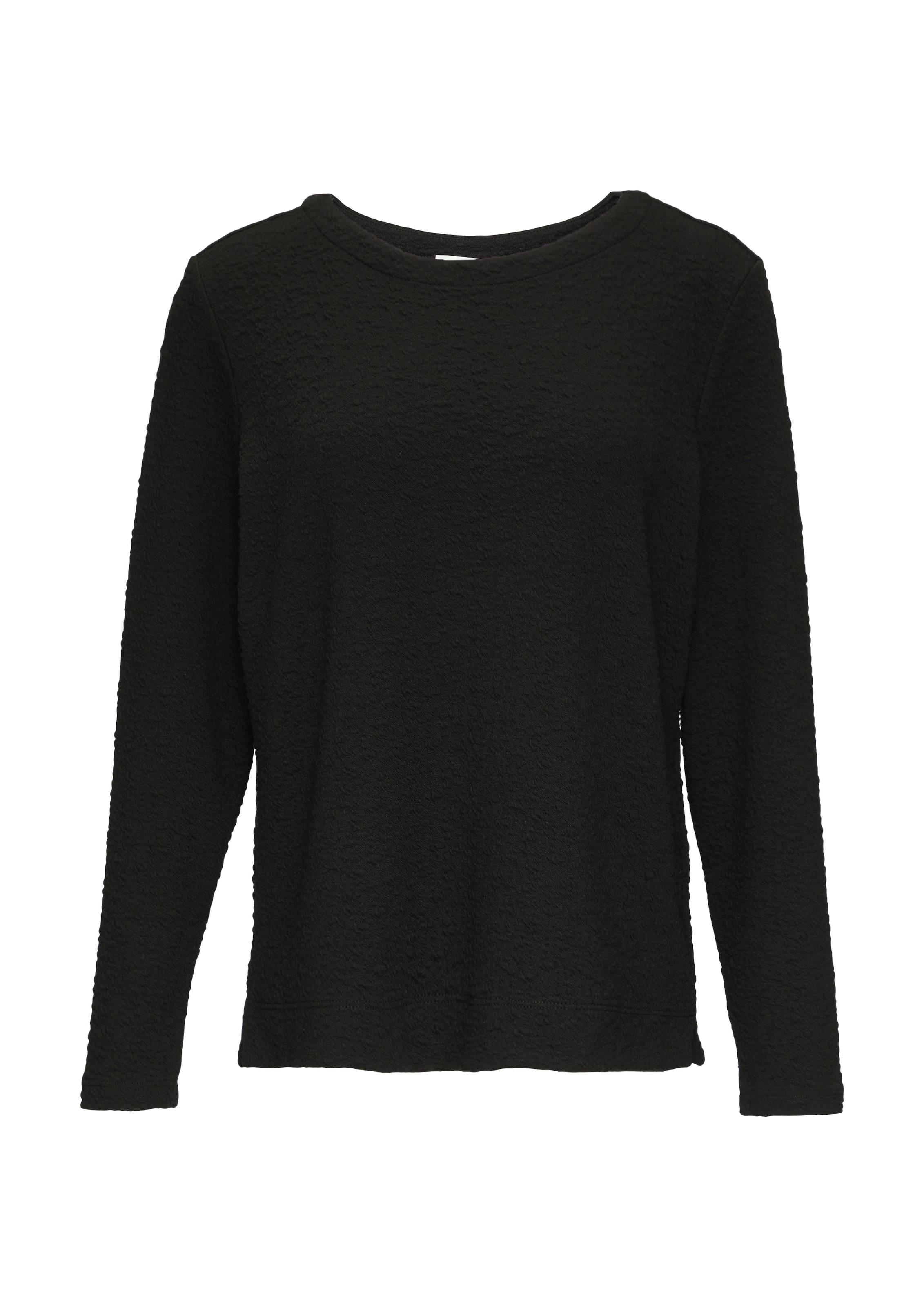 s.Oliver Sweat-shirt long , mit Crinkle Optik
