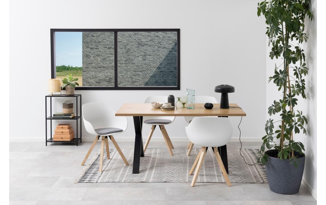 AC Design Stuhl »Tina 2 Stück« () 2 Stk.Komfortabler Esszimmerstuhl mit Armlehne und Kissen