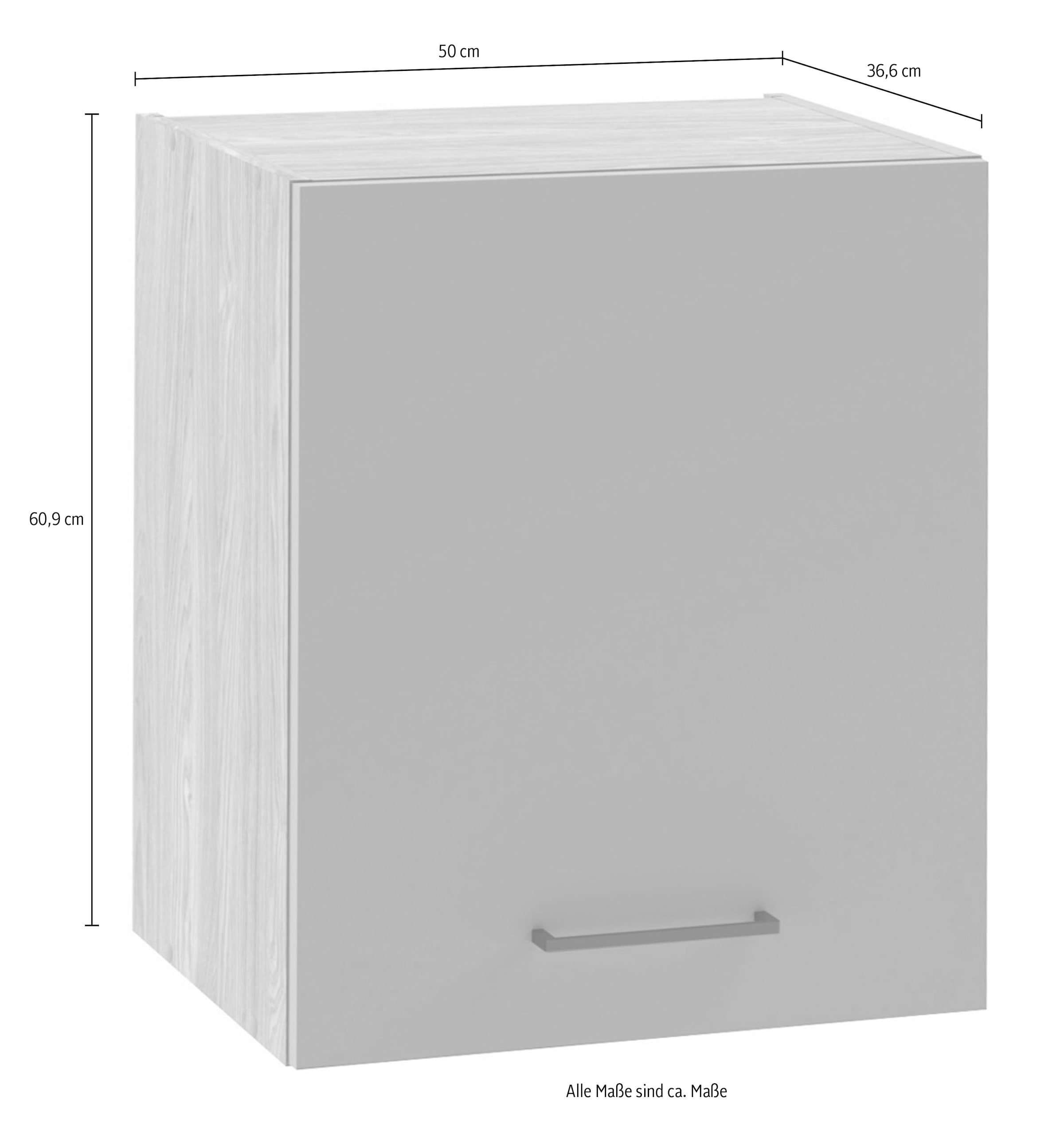 KOCHSTATION Armoire suspendue »KS-Kolari« 1 cuis tlg. Masse (B/T/H): 50 x 36,6 x 60,9 cm