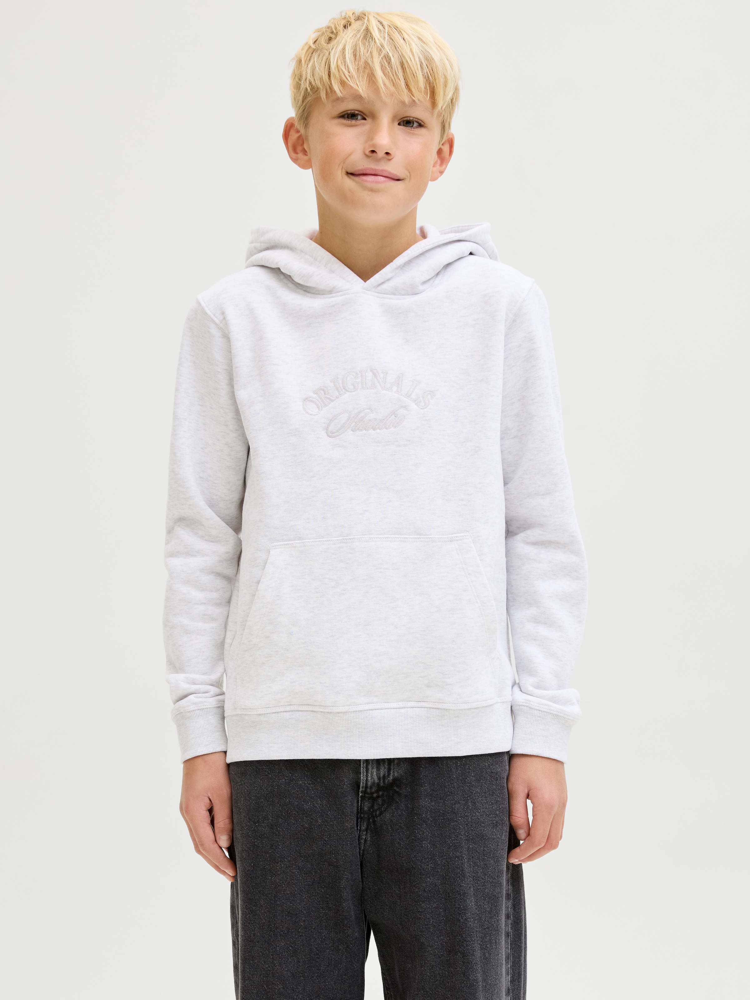 Jack & Jones Junior Sweat à capuche »JORBLEECKER BRANDING SWEAT HOOD BF JNR«
