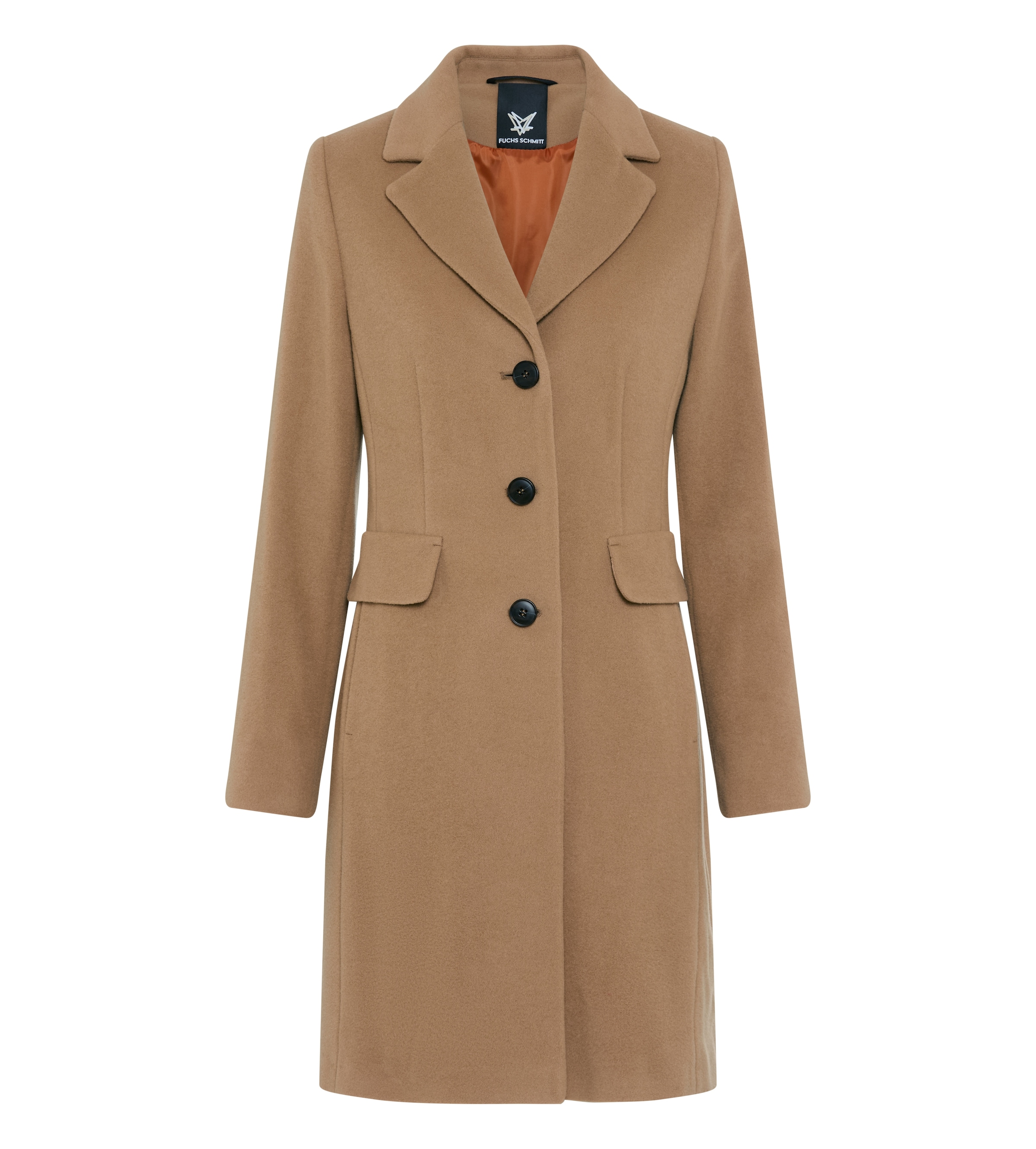 Fuchs Schmitt Manteau en laine »Wollkurzmantel« mit Reverskragen