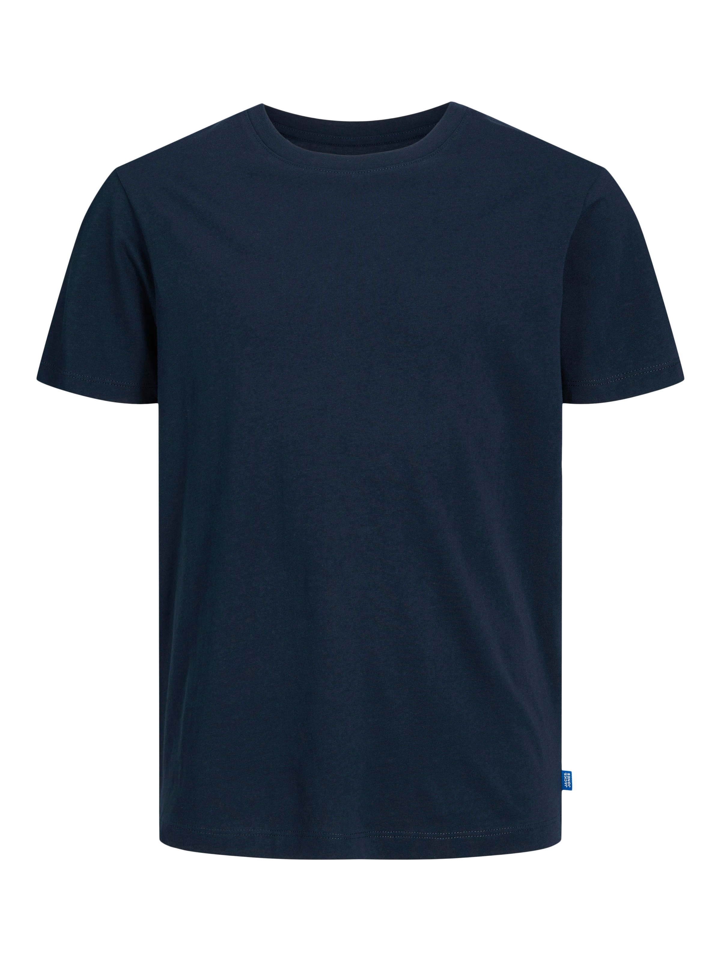 Jack & Jones Junior Rundhalsshirt »JJEORGANIC figurbetont, atmungsaktiv, kombinierbar« unifarben, casual, slim fit, Jersey, Rundhals