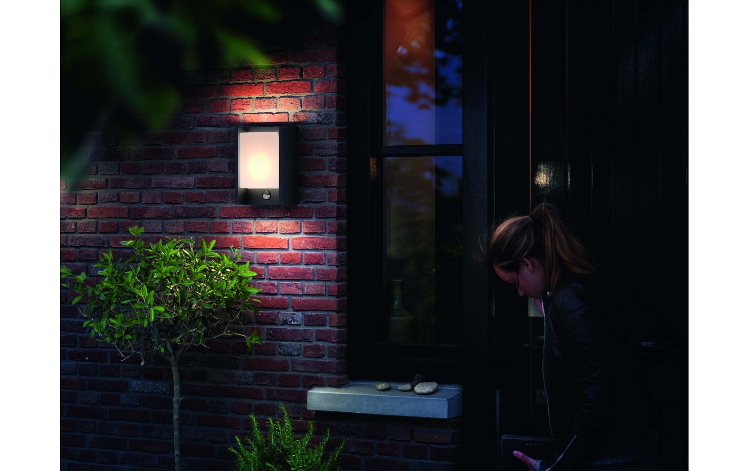 Philips LED Aussen-Wandleuchte »myGarden Arbour 600lm, Anthrazit, Bewegungsmelder«, 1 flammig