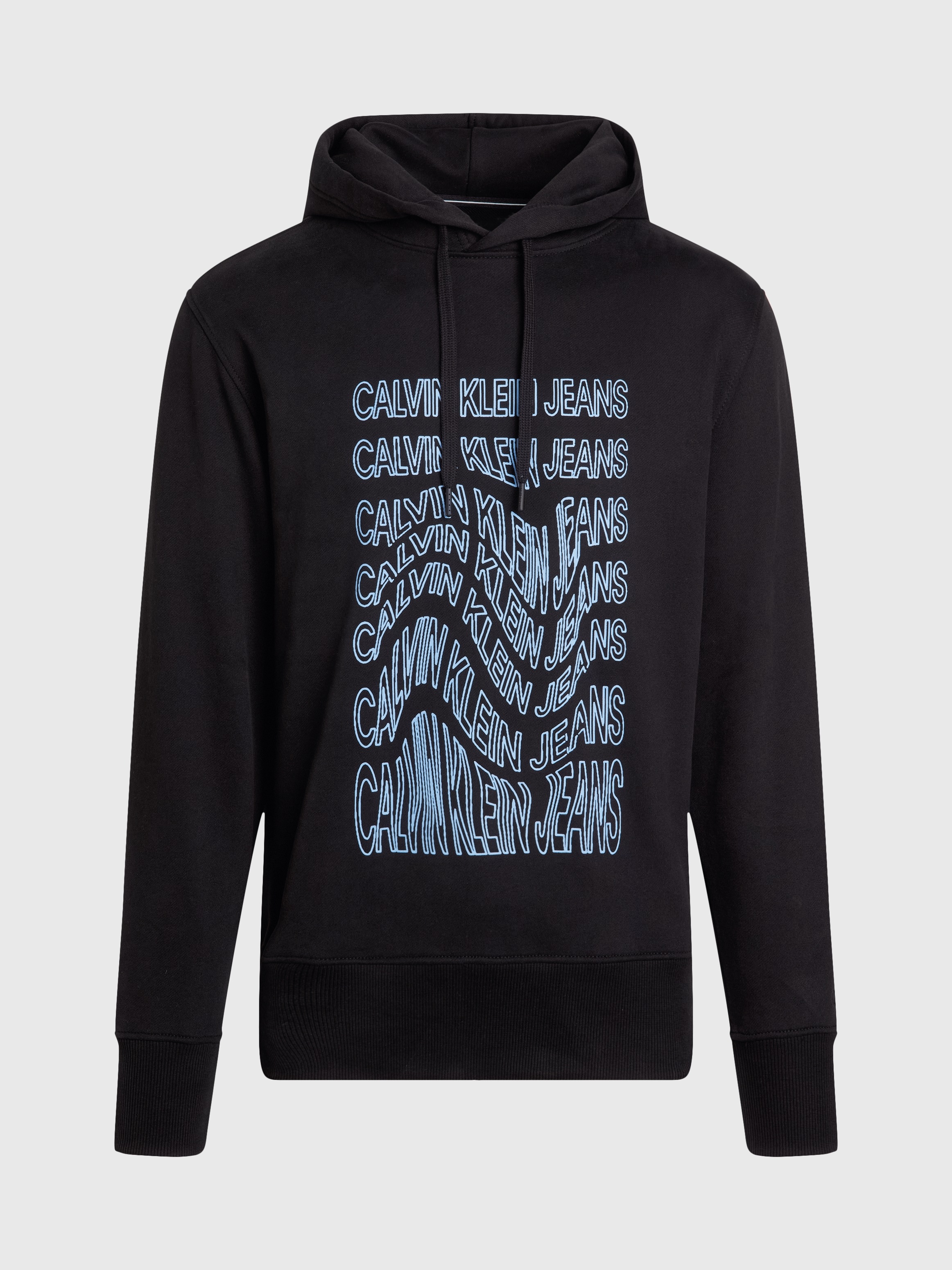 Calvin Klein Jeans Kapuzensweatshirt »INSTITUTIONAL WARP HOODIE«, mit Logodruck
