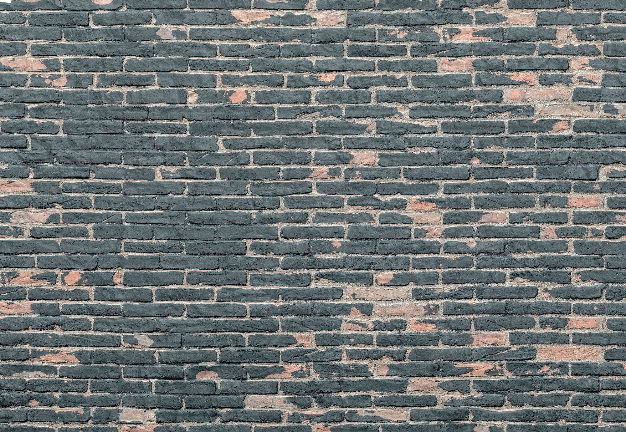 Image of Komar Vliestapete "Vlies - Painted Bricks - Grösse 368 x 248 cm" bedruckt glatt Wohnzimmer, Schlafzimmer