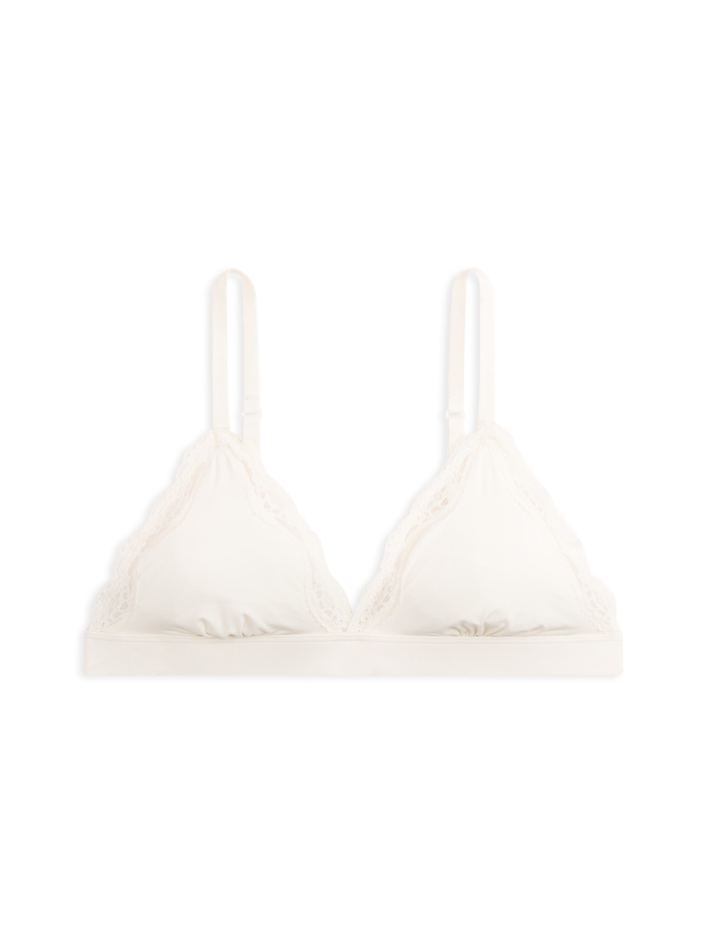 Tommy Hilfiger Underwear Soutien-gorge triangle »UNLINED« aus Mikrofaser mit Spitzenbesatz