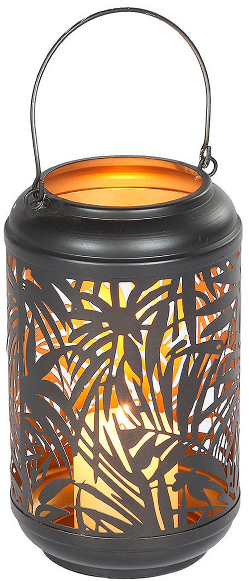 kaufen - jetzt »Laterne Palmdesign (H) Kerzenlaterne (1 cm«, Ambiente 36 Metall St.) Haus