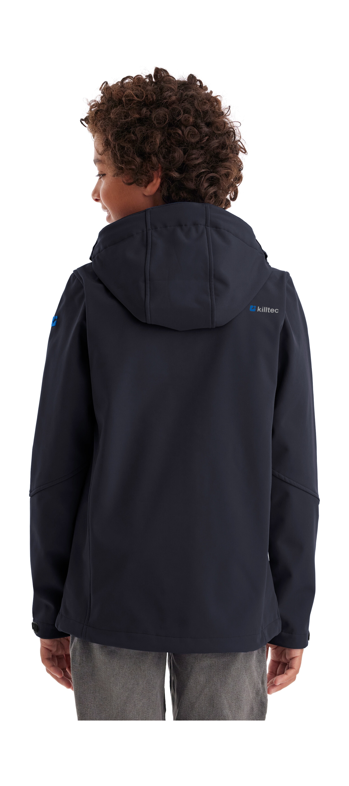 Killtec Veste softshell »Jungen Softshelljacke« Wasserabweisende Softshelljacke mit Fleece und verstellbaren Details