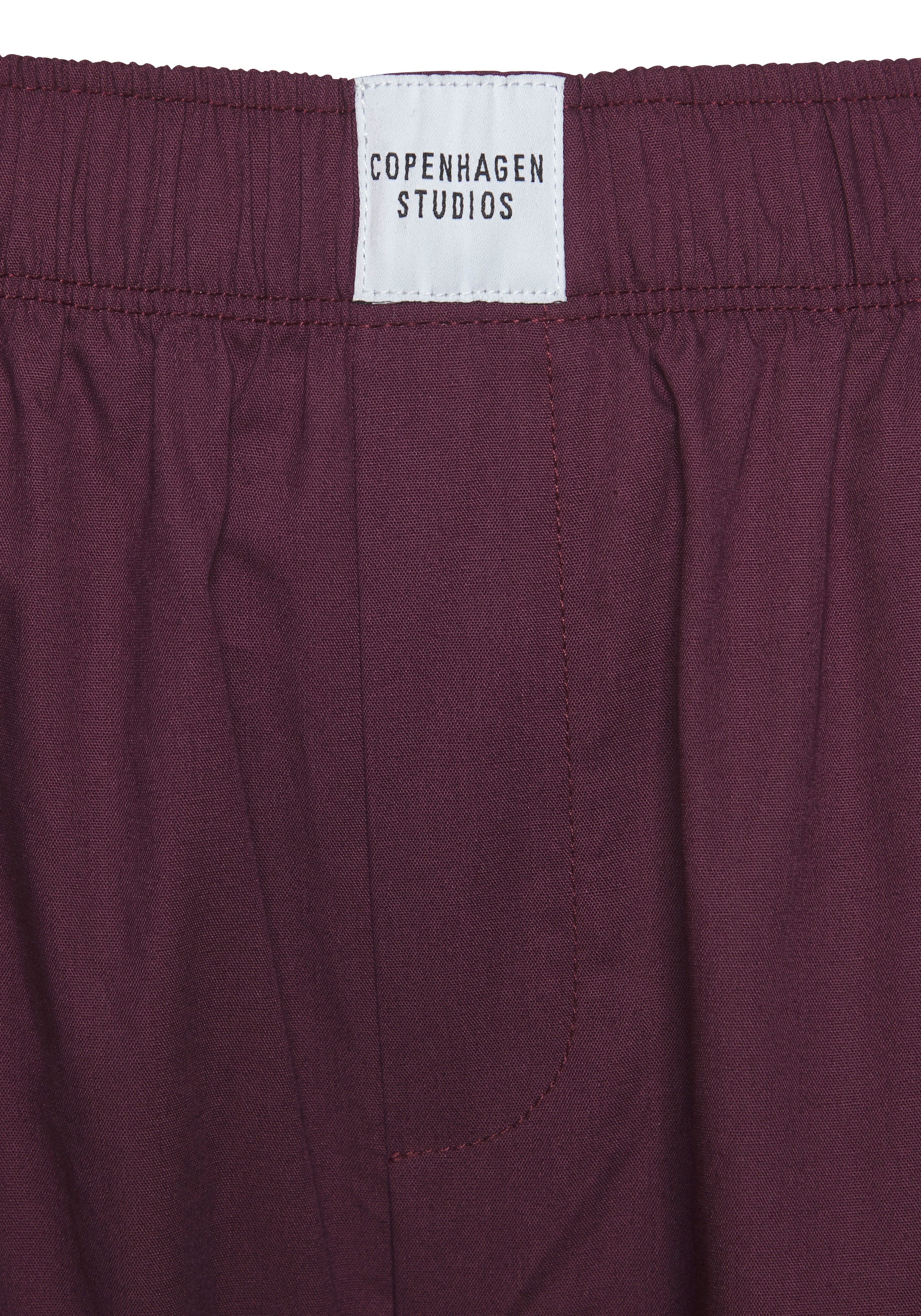 Copenhagen Studios Pyjamashorts  aus fein gewebter Baumwoll-Qualität