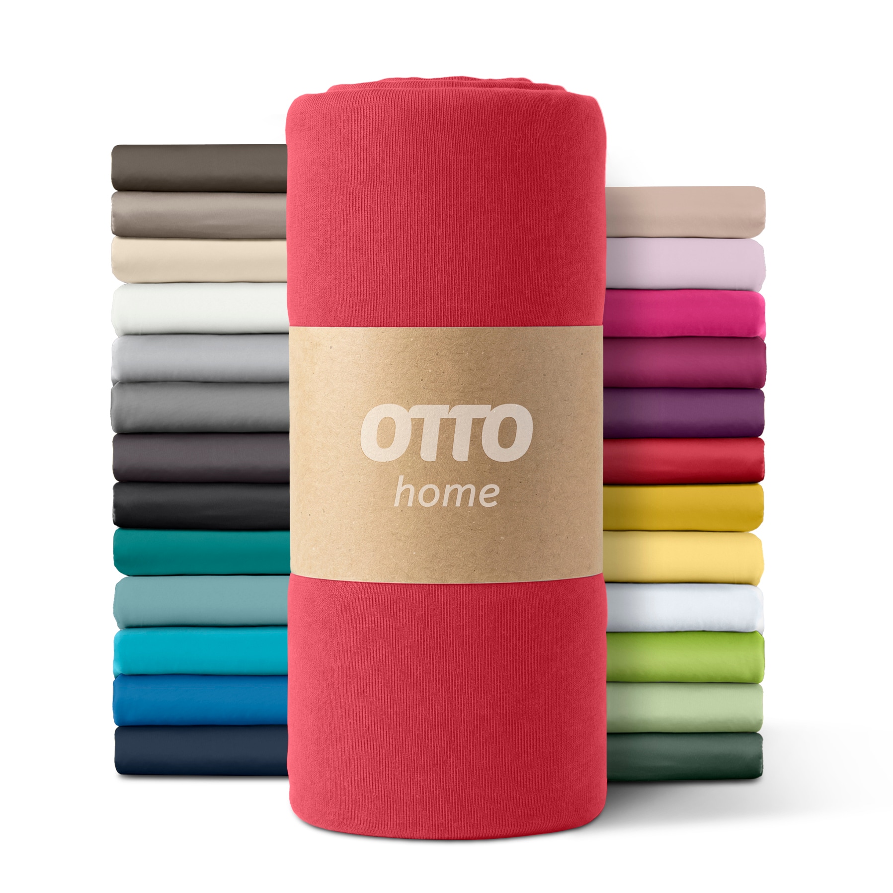 GOODproduct Spannbettlaken »PAPRIKA« Bettlaken Laken in zwei Qualitäten: Fleece & Jersey, schnelltrocknend