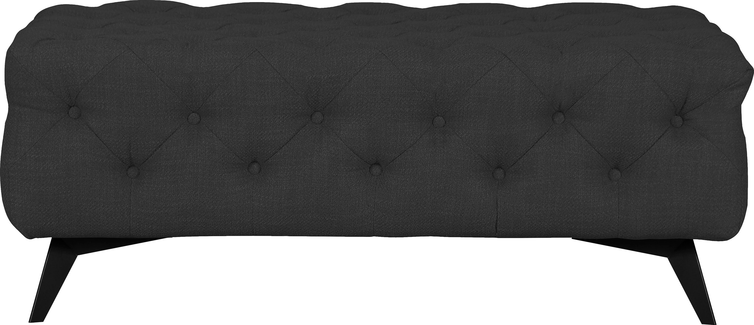 Image of Leonique Polsterhocker »Glynis«, mit aufwändiger Knopfheftung in moderner Optik, Fussfarbe wählbar bei Ackermann Versand Schweiz