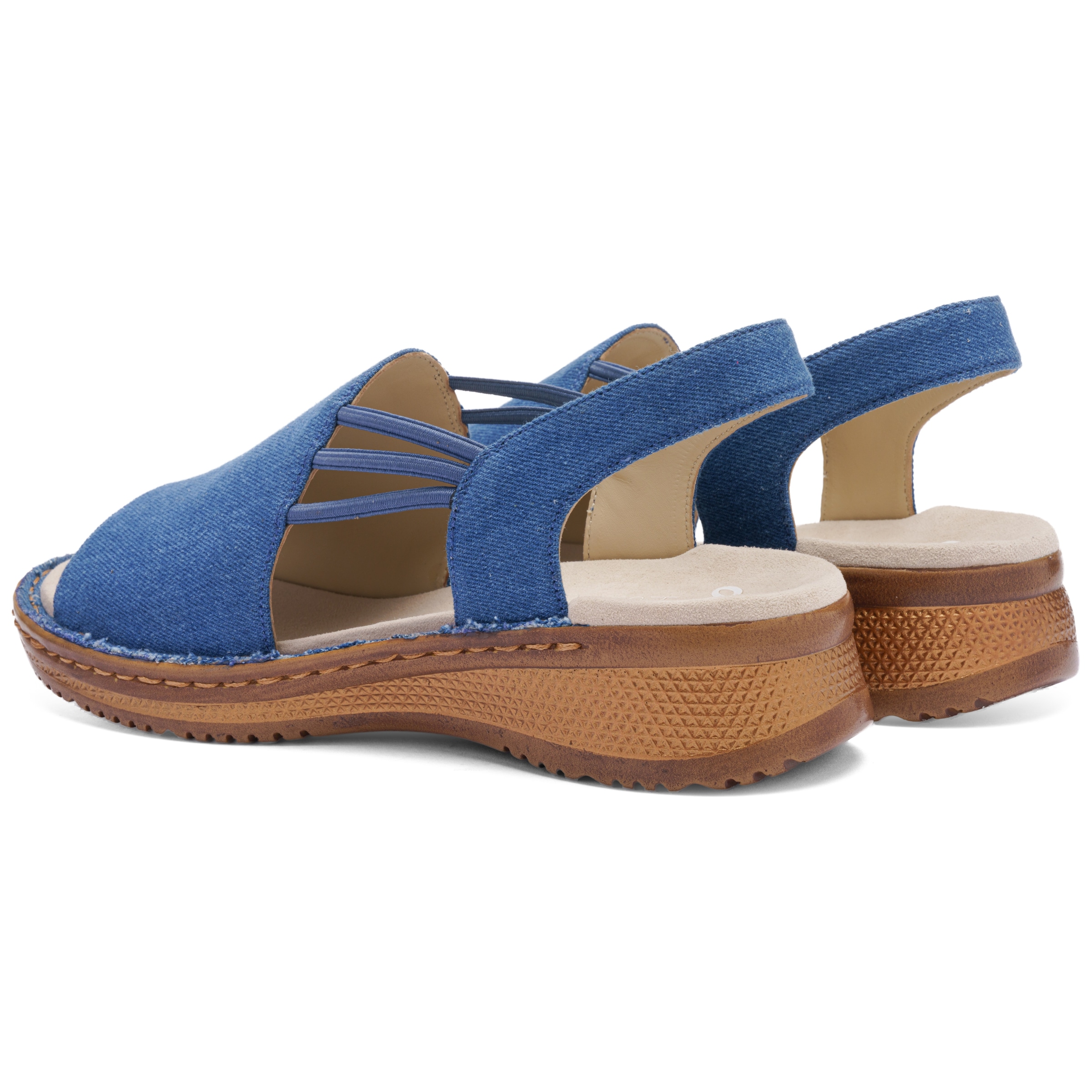 Ara Sandale à lanières »HAWAII«  talon compensé, sandalette avec élastiques, largeur chaussure G (= large)