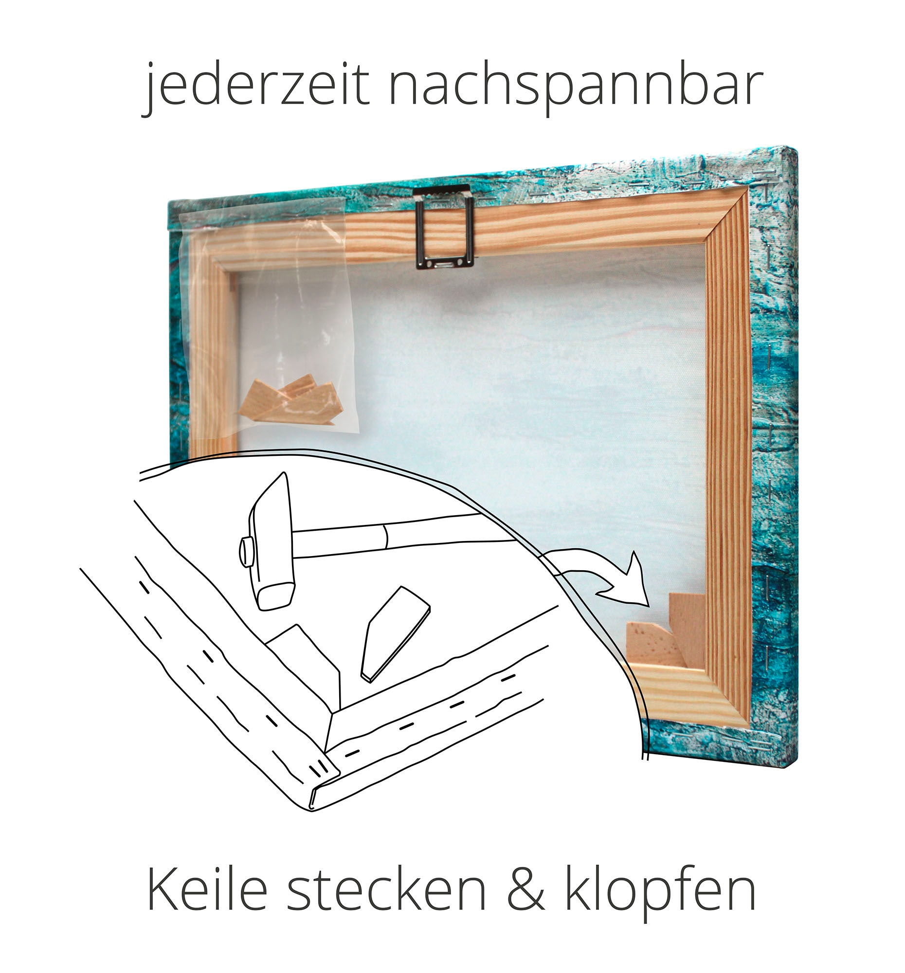 Artland Wandbild »Fensterblick - Ostsee«, Fensterblick, (1 St.), als Leinwandbild, Poster, Wandaufkleber in verschied. Grössen