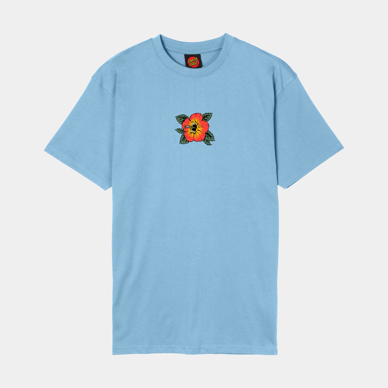 Image of Santa Cruz T-Shirt "SCREAMING HIBISCUS FRONT T-SHIRT"