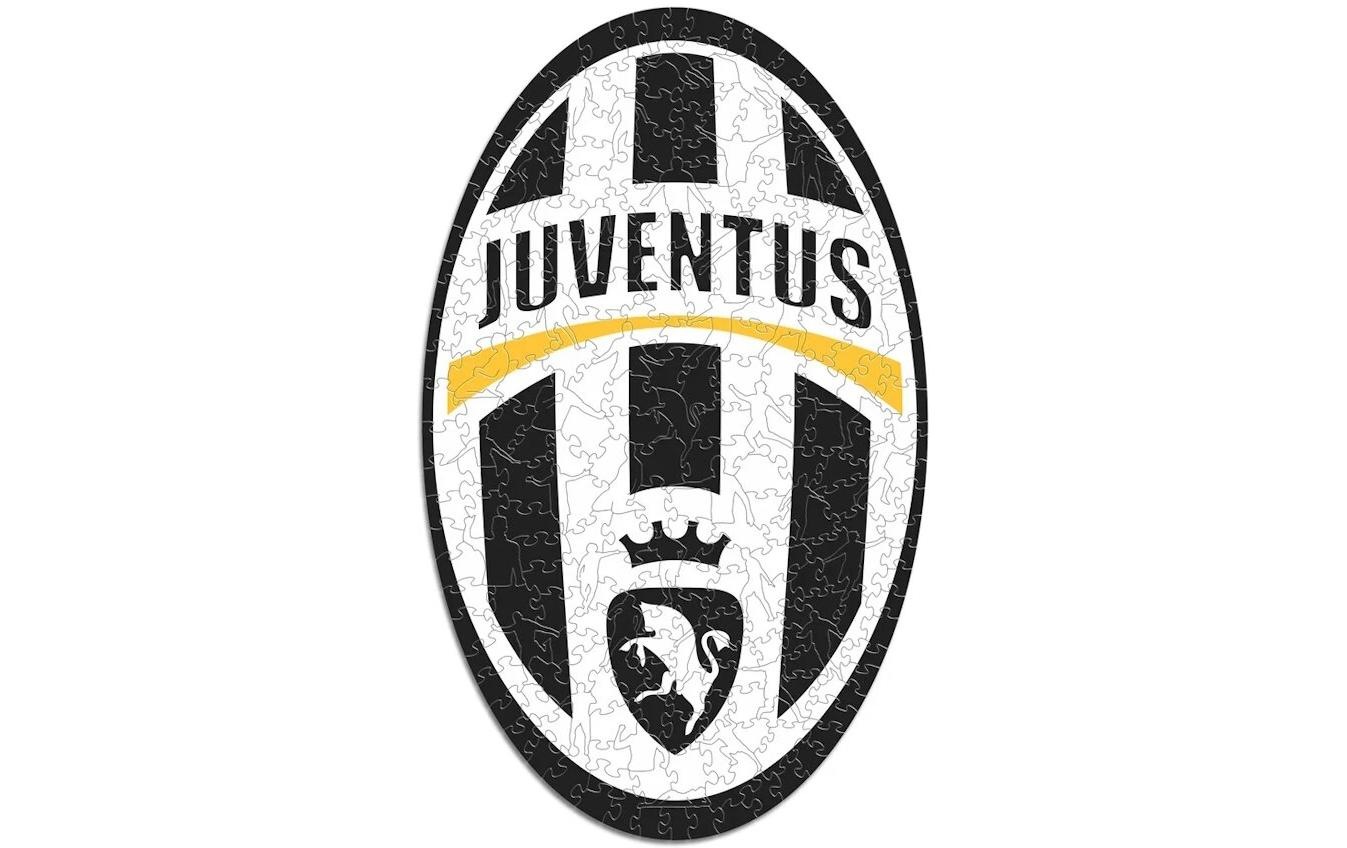   Puzzle »Iconic Juventus FC – Retro Logo« Holzart: Birke (Herkunftsland: China)