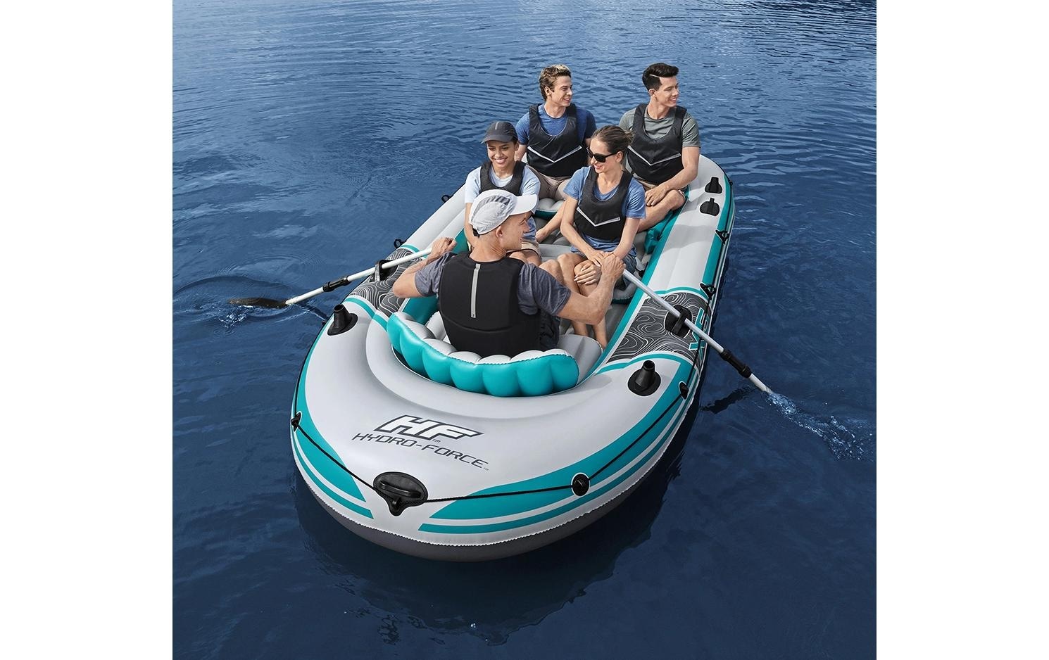 Bestway Bateau pneumatique »Hydro-Force Komplett-Set Adventure Elite X5« bottes en caoutchouc