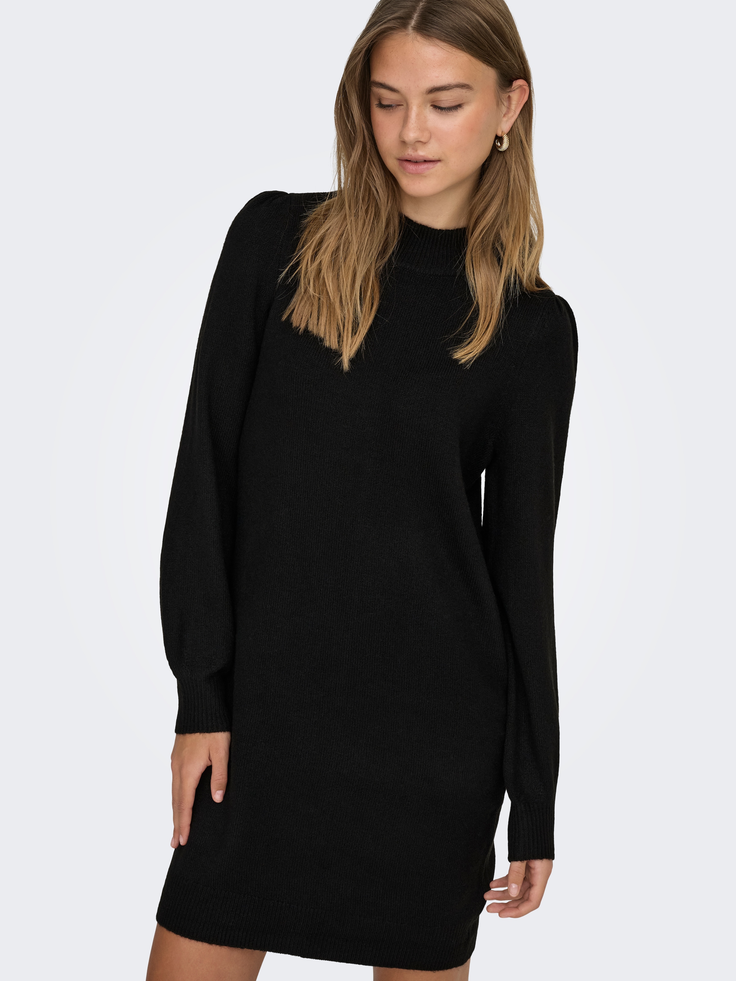 JDY Robe en tricot »JDYRUE LIFE L/S HIGH NECK DRESS KNT NOOS«