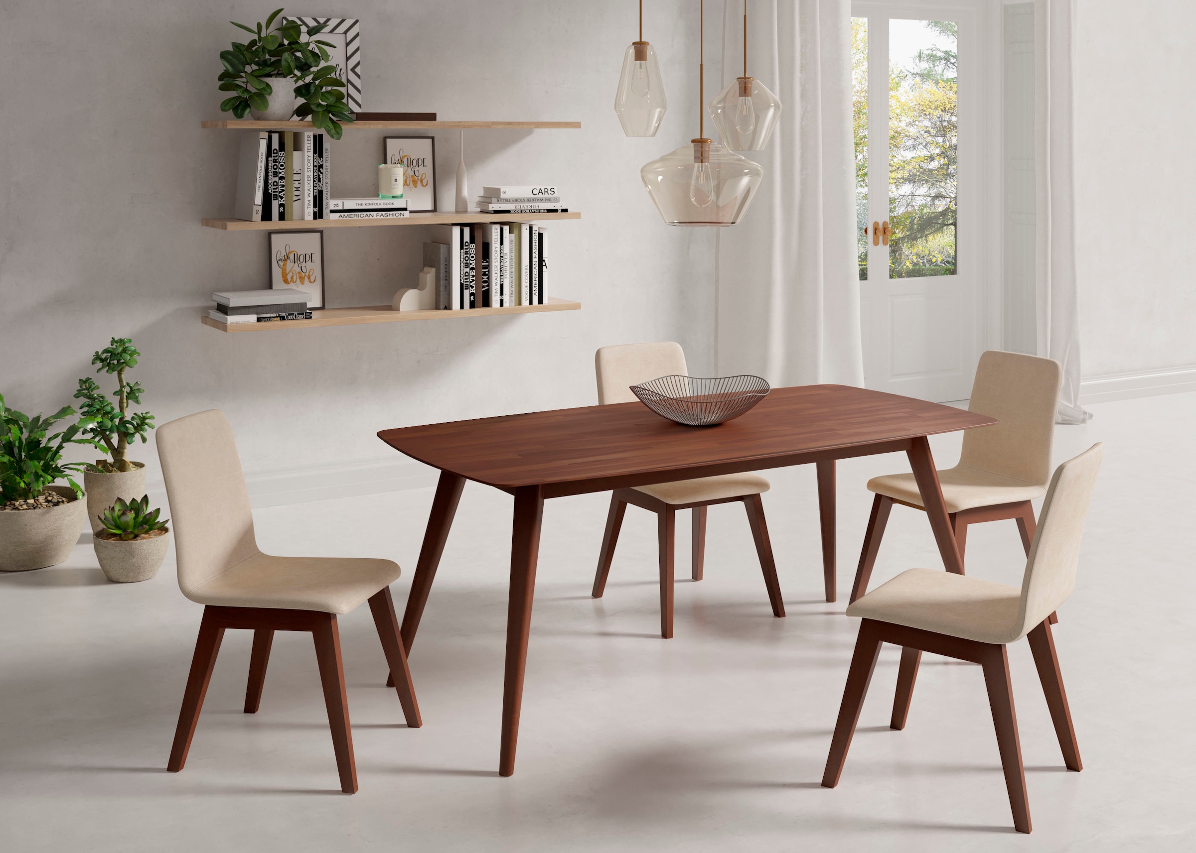 Image of Home affaire Esstisch Breite 140 cm und 180 cm
