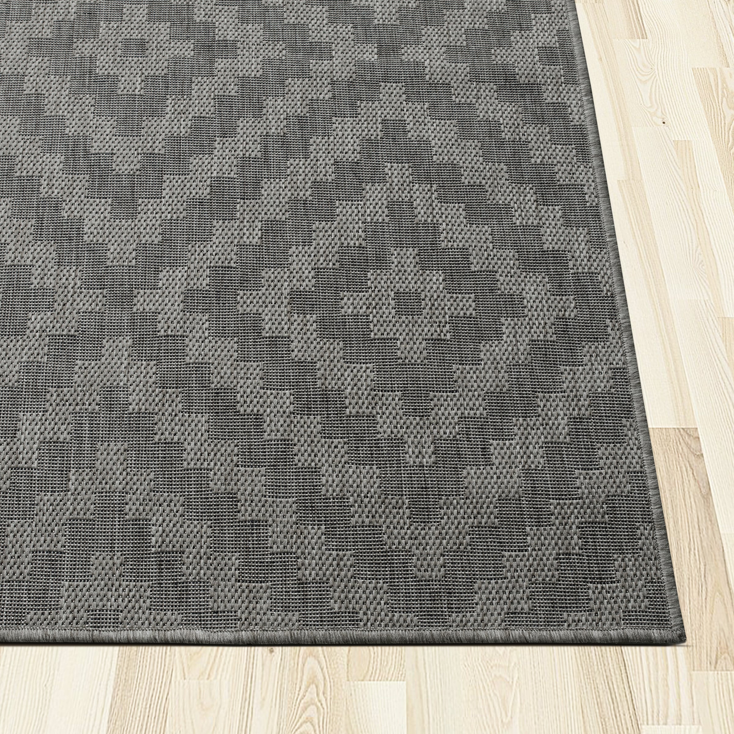 my home Teppich »Cordoba auch als Läufer erhältlich«, rechteckig, 3 mm Höhe, In- und Outdoor geeignet, Sisal-Optik, Wetterfest & UV-beständig, Boho