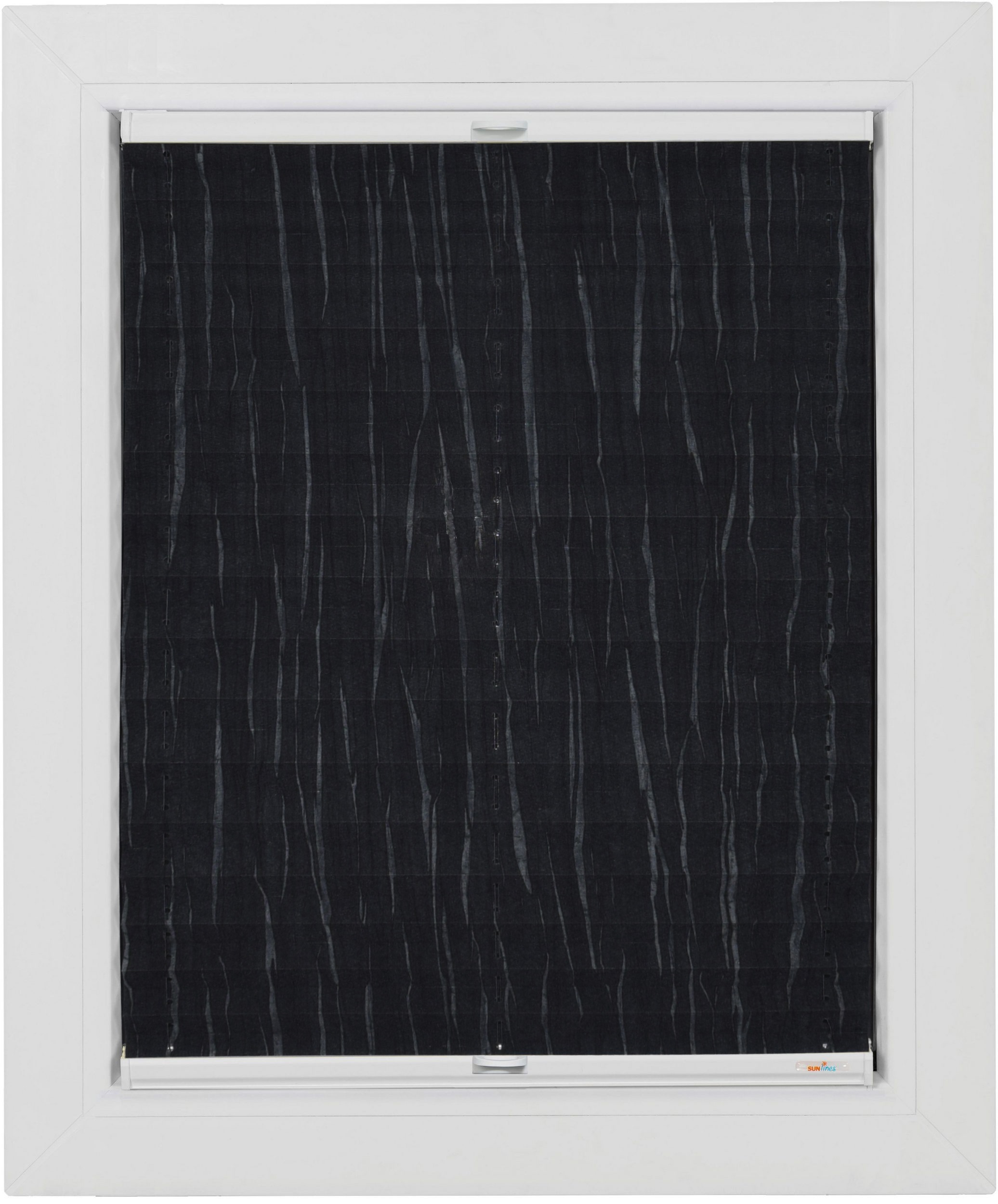 Image of sunlines Plissee nach Mass »Classic Style Grafit«, Lichtschutz, verspannt bei Ackermann Versand Schweiz