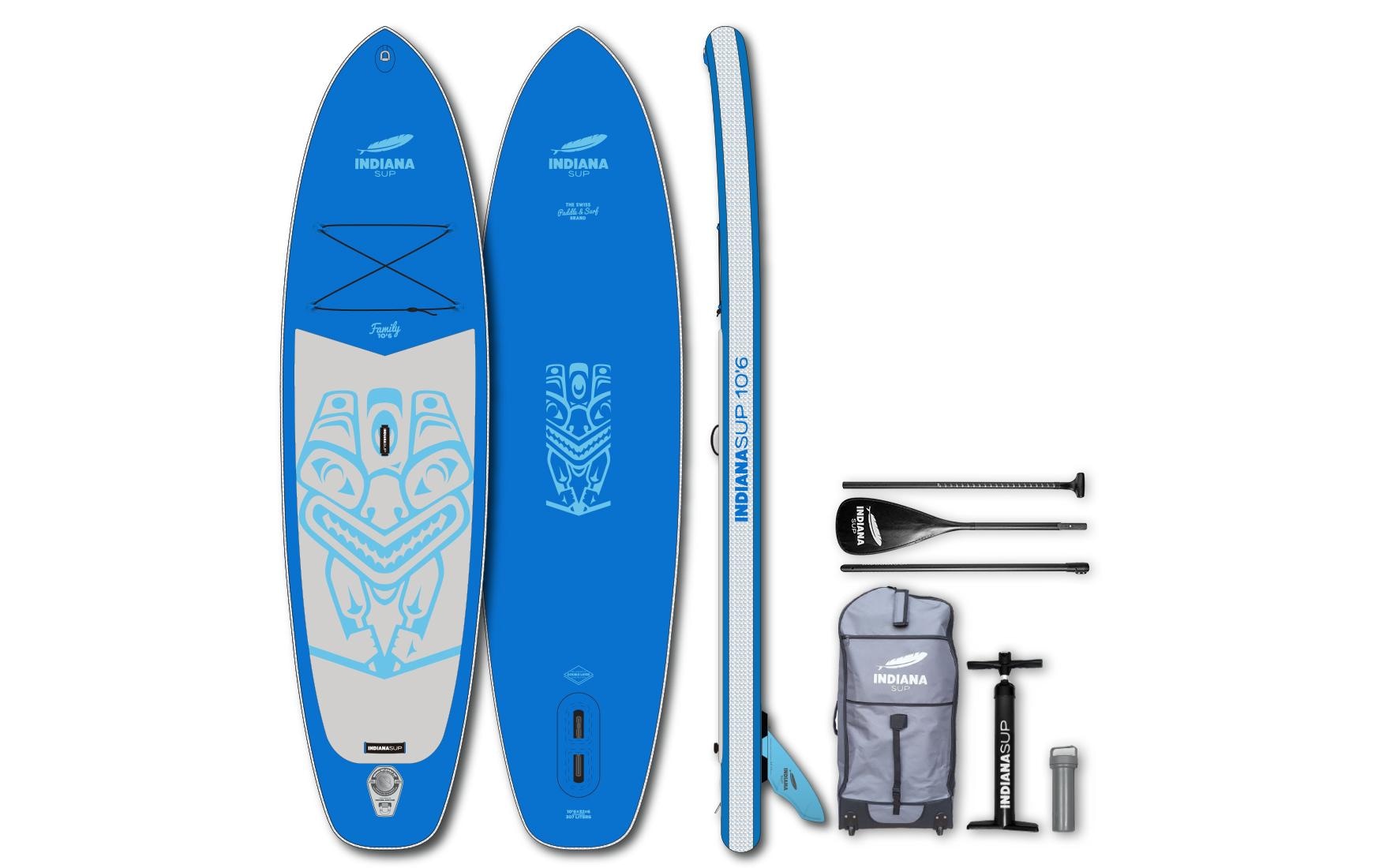 Indiana Paddle & Surf SUP-Board »SUP Board 106 Family«