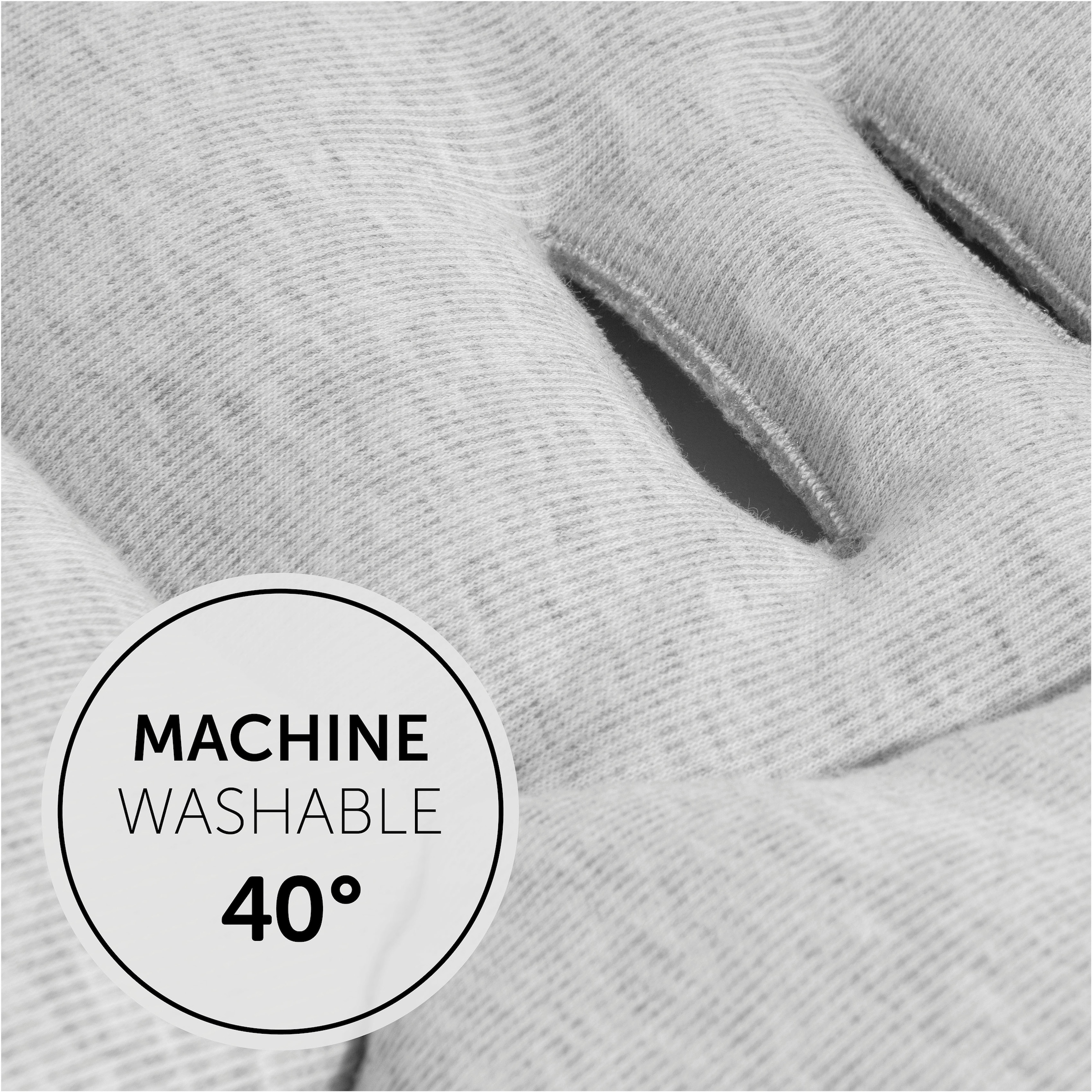 Hauck Housse de siège de poussette »Seat Liner, Light grey« auch für Buggys geeignet