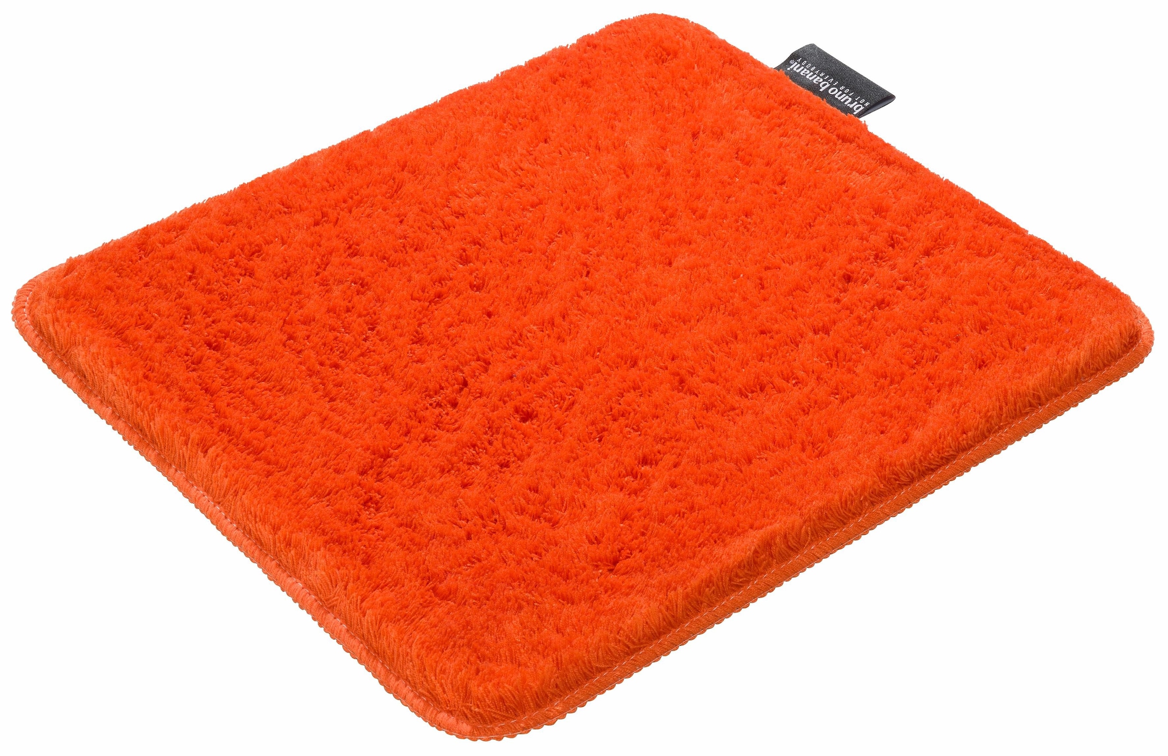 Bruno Banani Badematte »Lana, Badvorleger, Badezimmer Teppich« Höhe 25 mm rutschhemmend beschichtet fussbodenheizungsgeeignet | schnell trocknend | strapazierfähig Badteppich, Badematten, unifarben, auch als 3 teiliges Set & rund