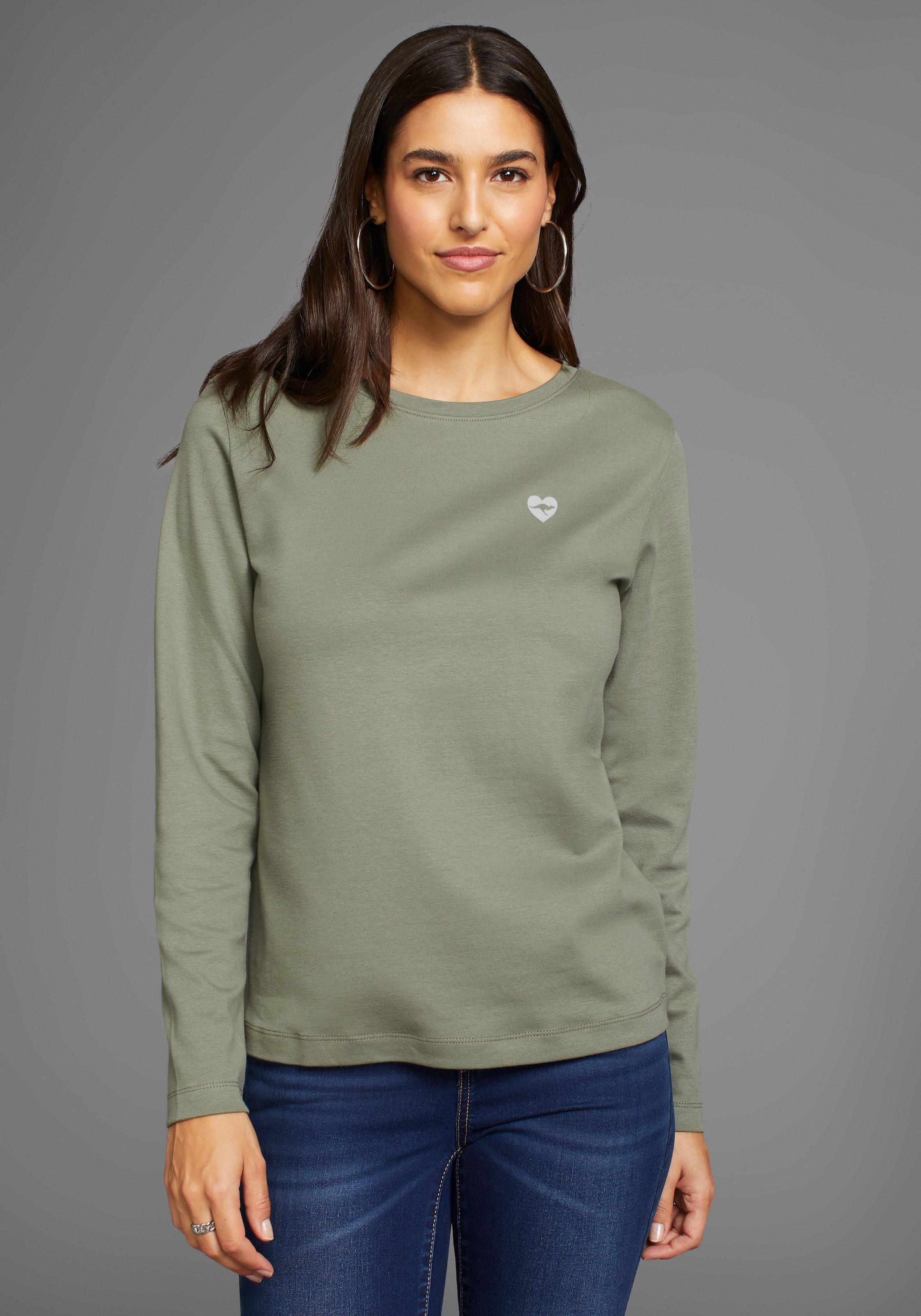 KangaROOS Sweatshirt, mit Rückenprint