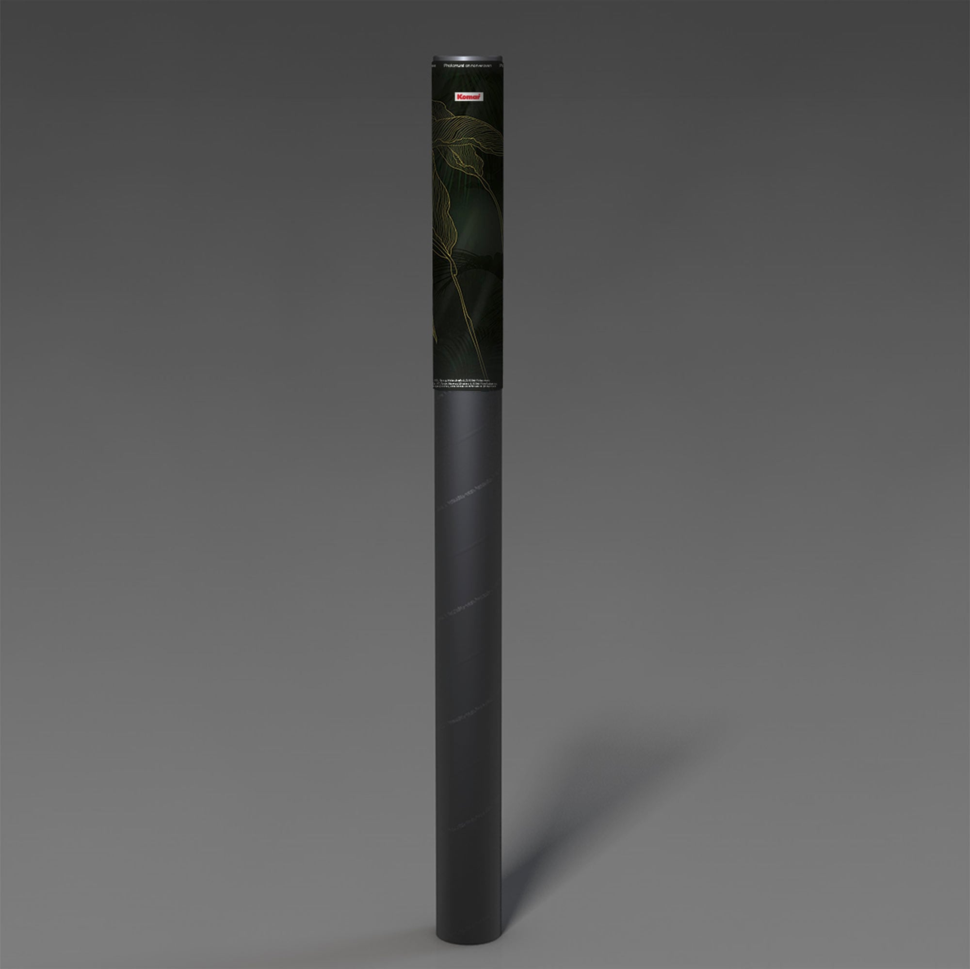 Komar Fototapete »Digitaldruck Vlies - Darkest Green - Grösse 400 x 250 cm«, bedruckt-floral-geblümt-gemustert-tropisch, Wohnzimmer, Schlafzimmer