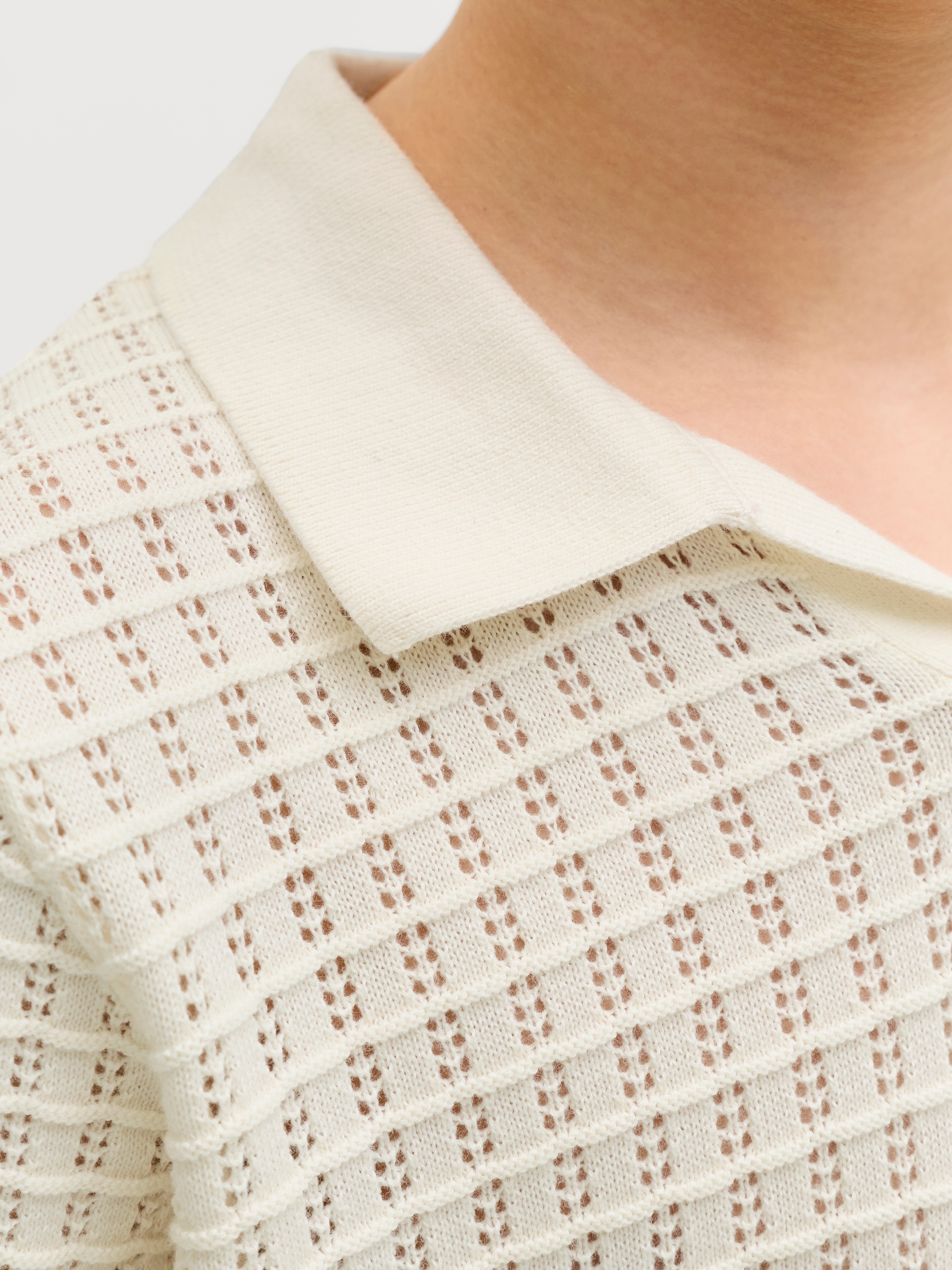 Jack & Jones Junior Pull à col polo »JORNANTUCKET SPLIT NECK POLO JNR«