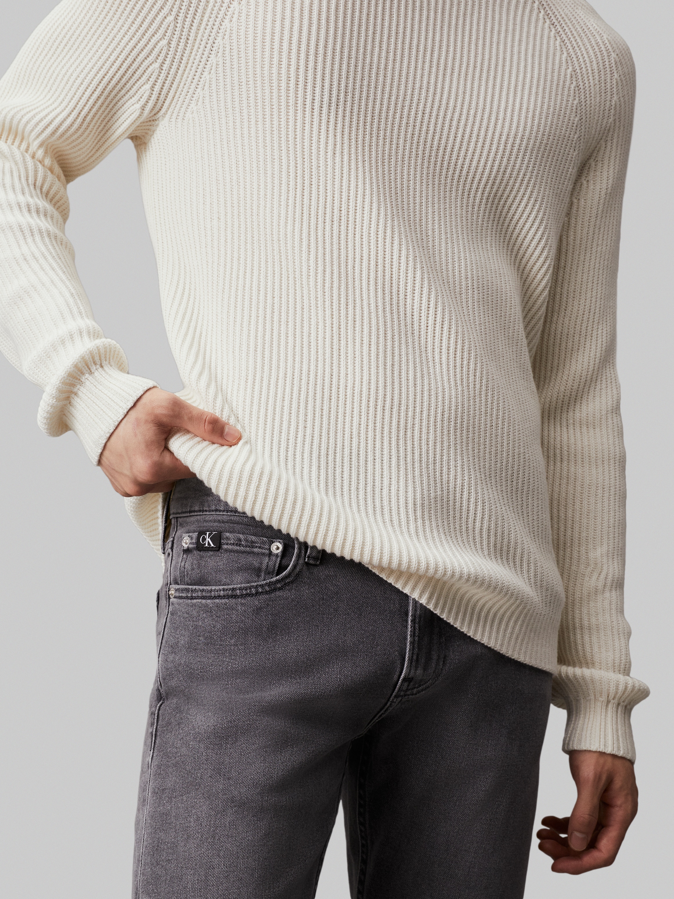 Calvin Klein Jeans Slim-fit-Jeans »SLIM«, mit 5-Pocket-Style