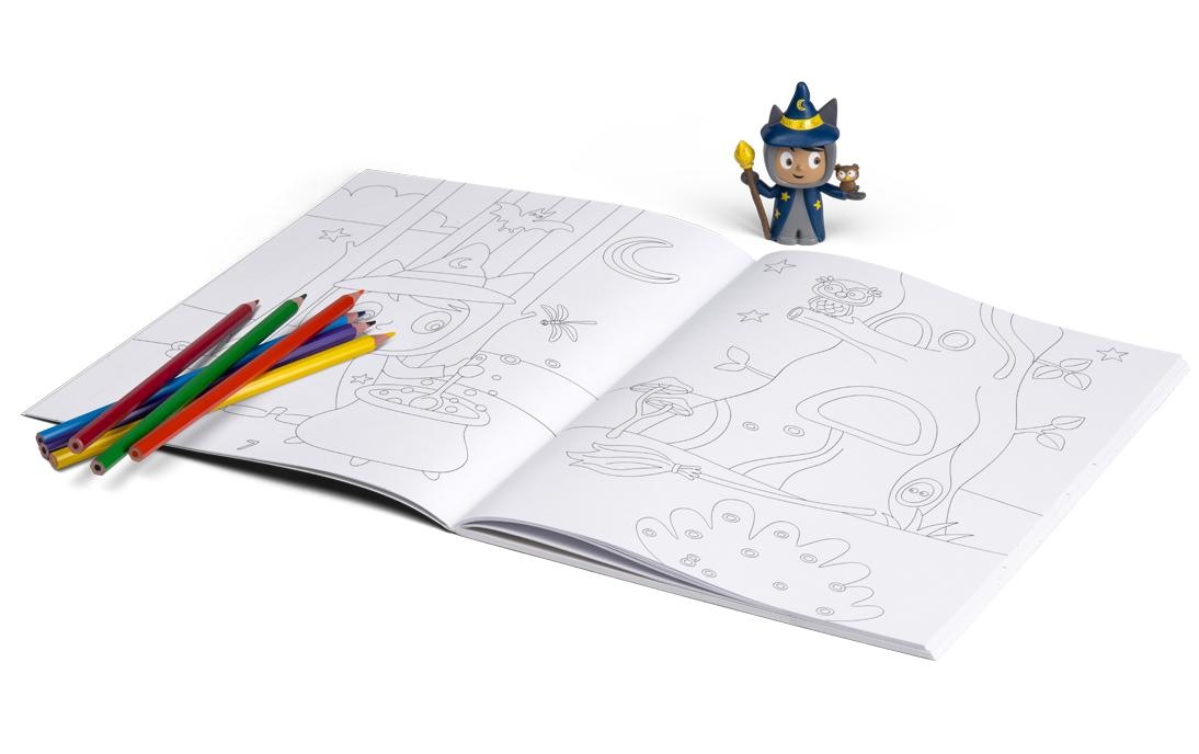 tonies Hörspielfigur »Ein Magisches Malbuch & Kreativ-Tonie Zauberer«