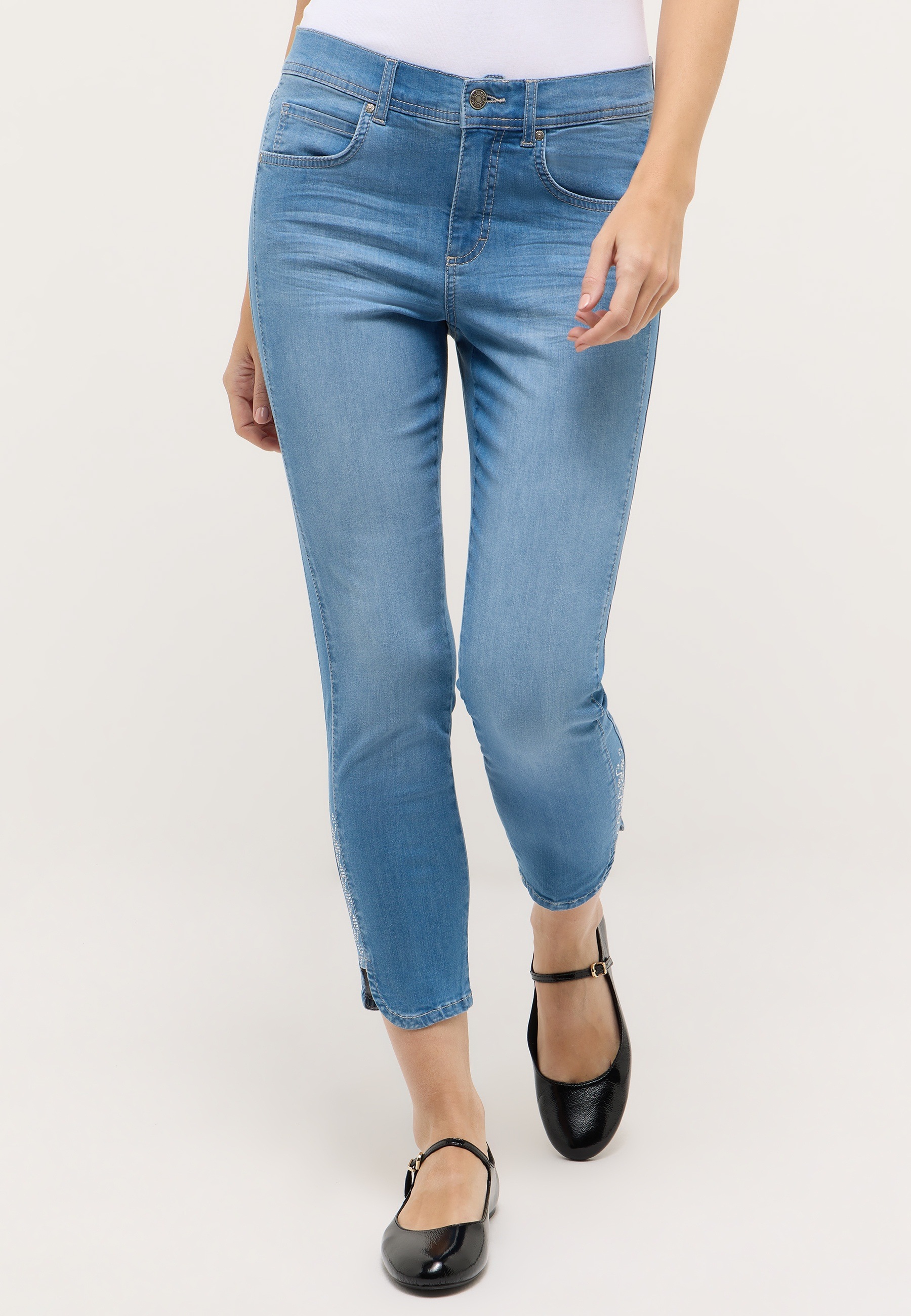 Image of ANGELS Slim-fit-Jeans "Ornella Sparkle" mit Stretch