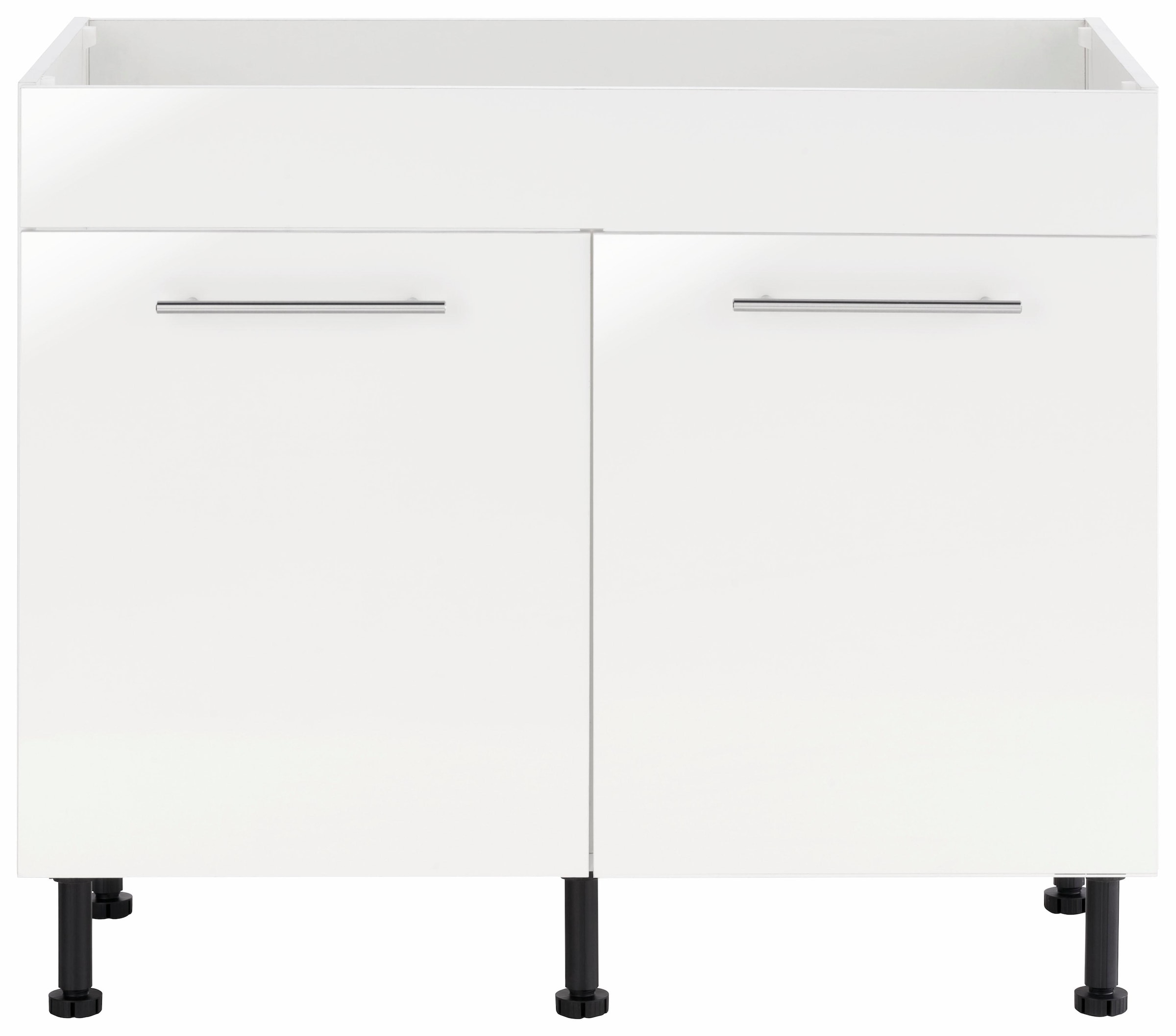 Image of wiho Küchen Spülenschrank "Ela" Breite 100 cm, höhenverstellbare Füsse