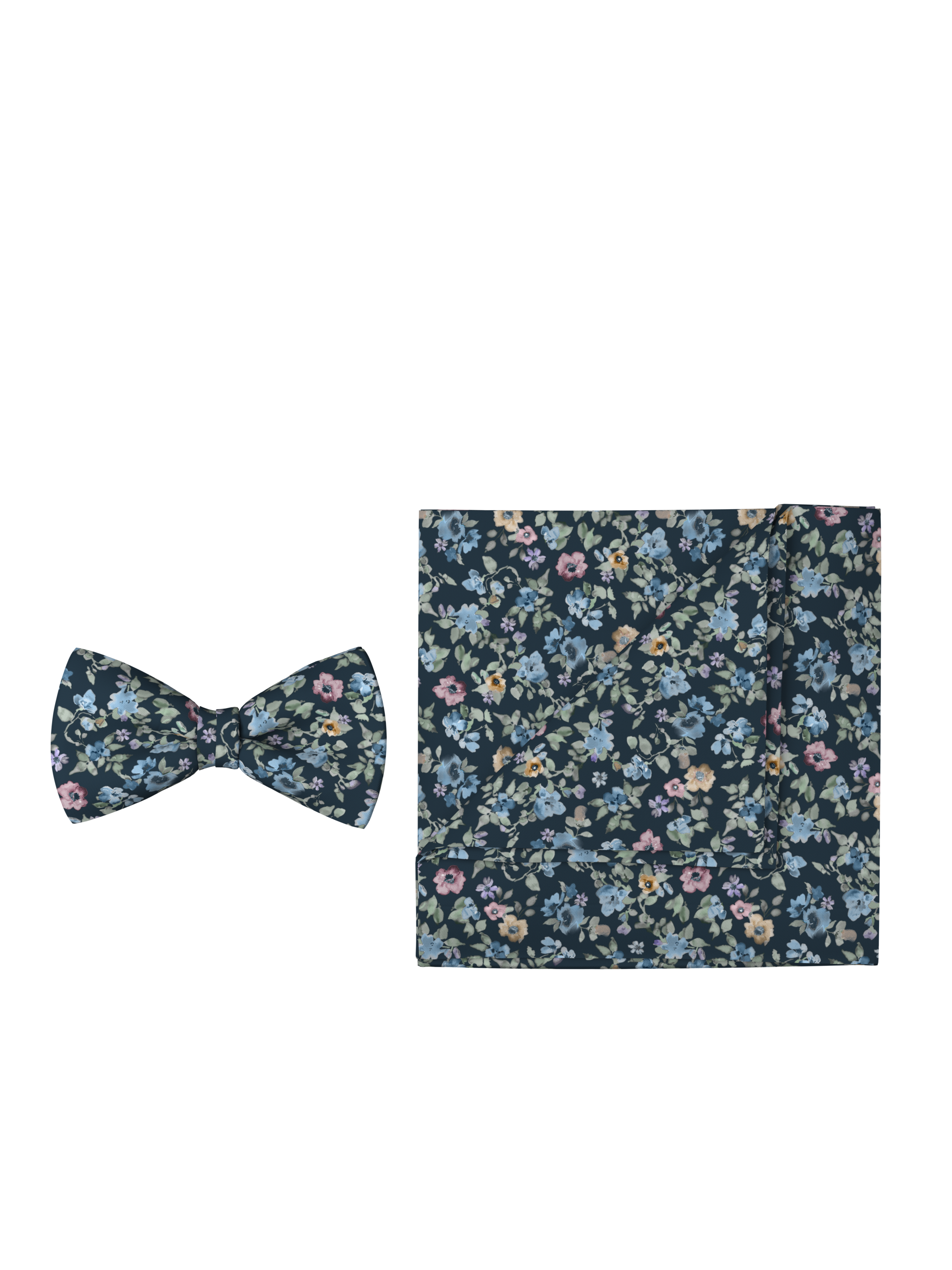 OLYMP Nœud papillon Fliege/Einstecktuch Set