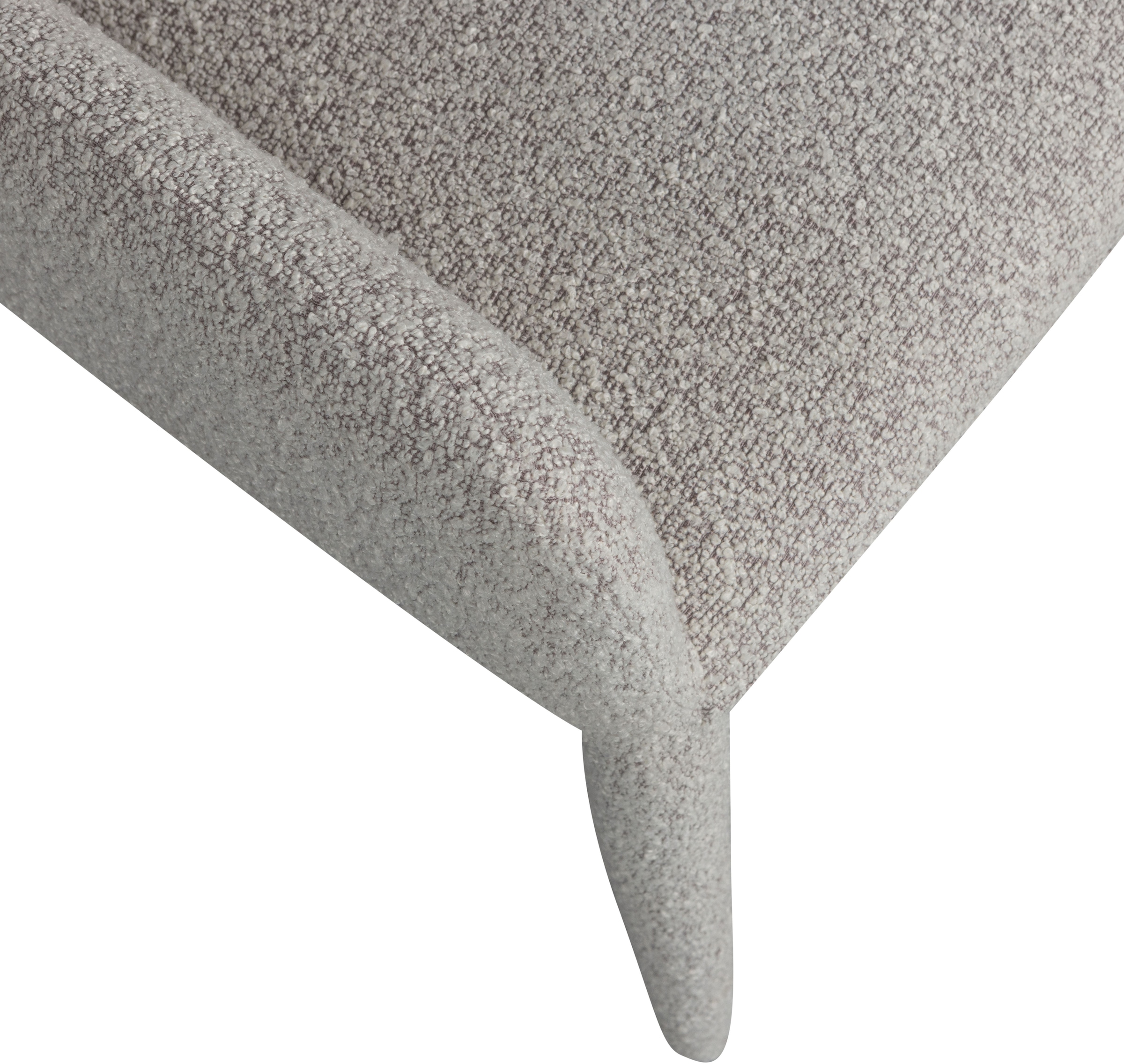 WOOOD Chaise de salle à manger »Elegance Bouclé-Bezug mit 3D-Melange-Effekt, H 83 x B 54 x T 57 cm« () capacité de charge 120 kg, livré monté, bonne résistance à l'usure