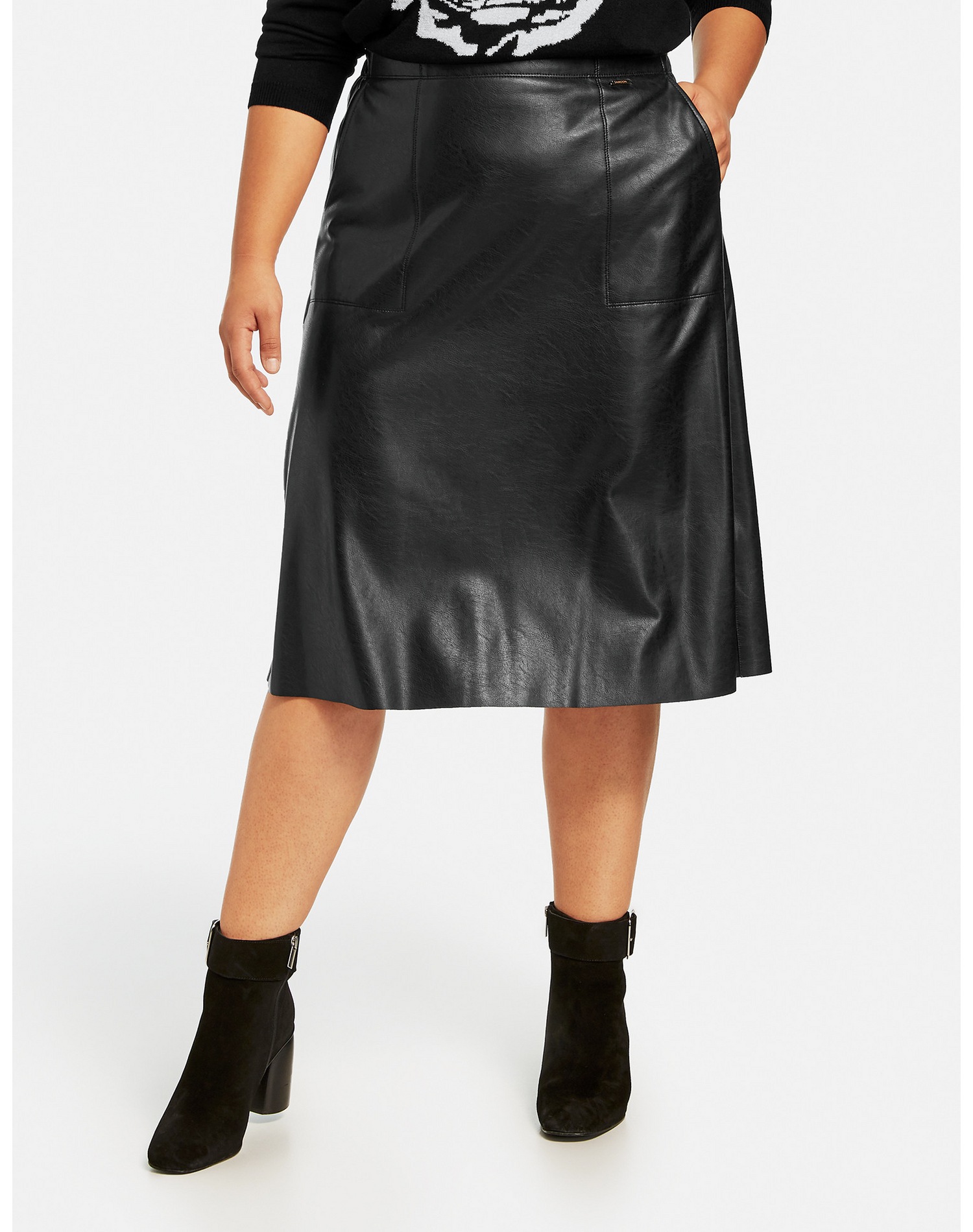 Wickelrock »Rock in Leder-Optik«