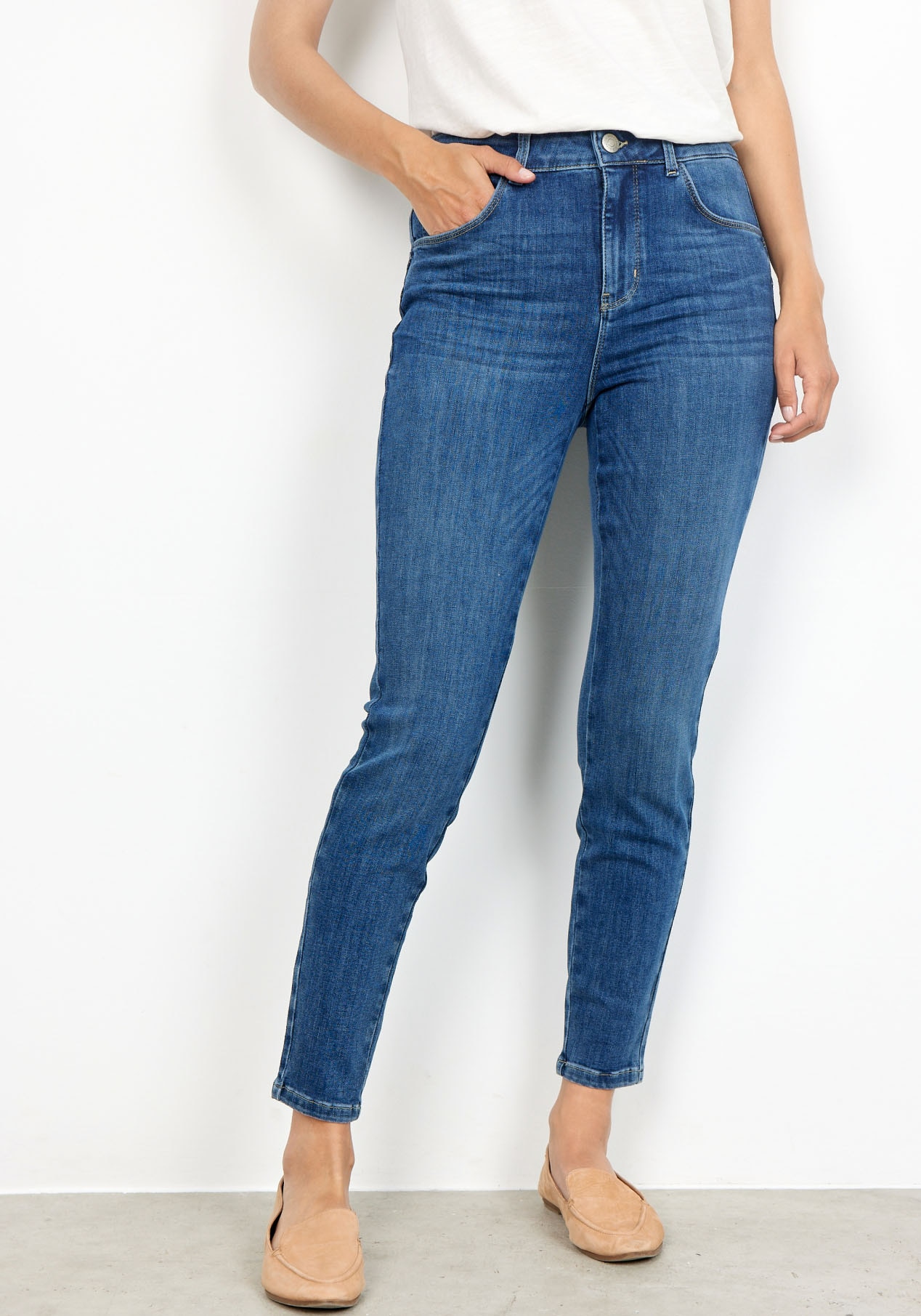 Image of soyaconcept 5-Pocket-Jeans "SC-KIMBERLY PATRIZIA 10-B" Leichte 3-D Effekte
