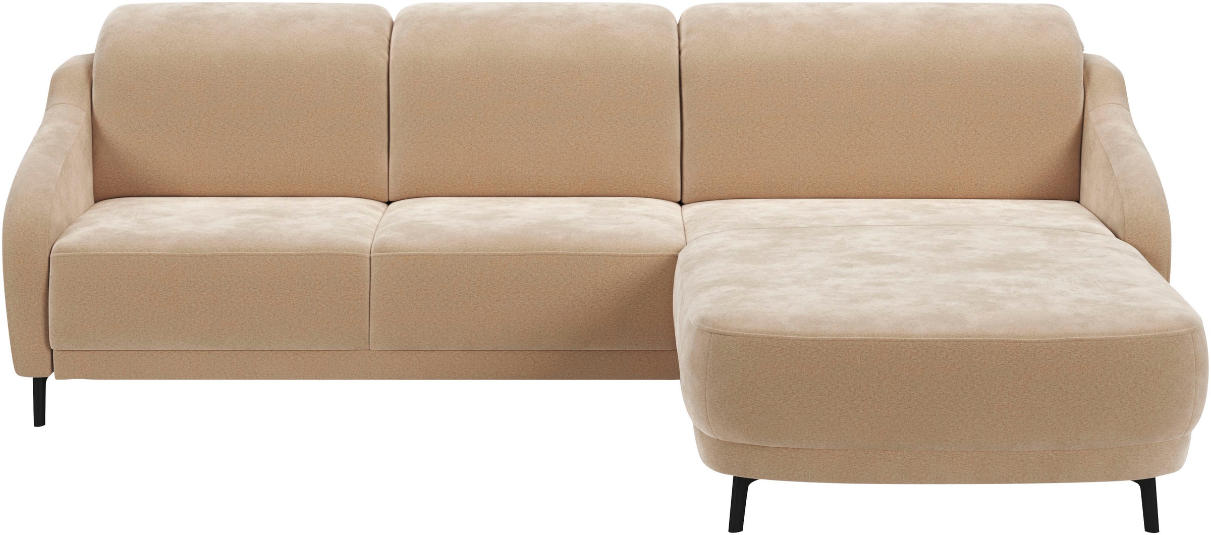 sit&more Ecksofa »Blues L-Form« wahlweise mit Klapptisch und USB