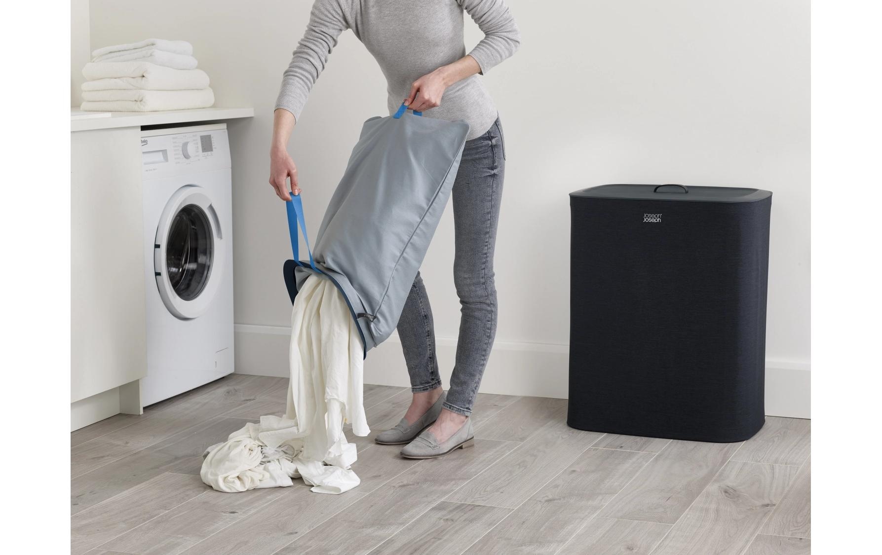 Joseph Joseph Trieur à linge »Tota 90 L, 2x 45 L«