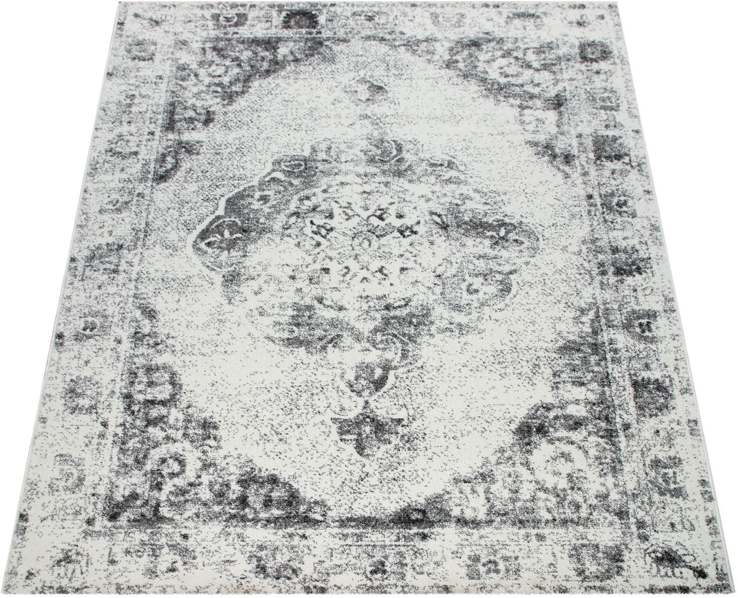 Image of Paco Home Teppich »Alabama 373«, rechteckig, 12 mm Höhe, Kurzflor, Orient-Optik, Vintage Design, Wohnzimmer bei Ackermann Versand Schweiz