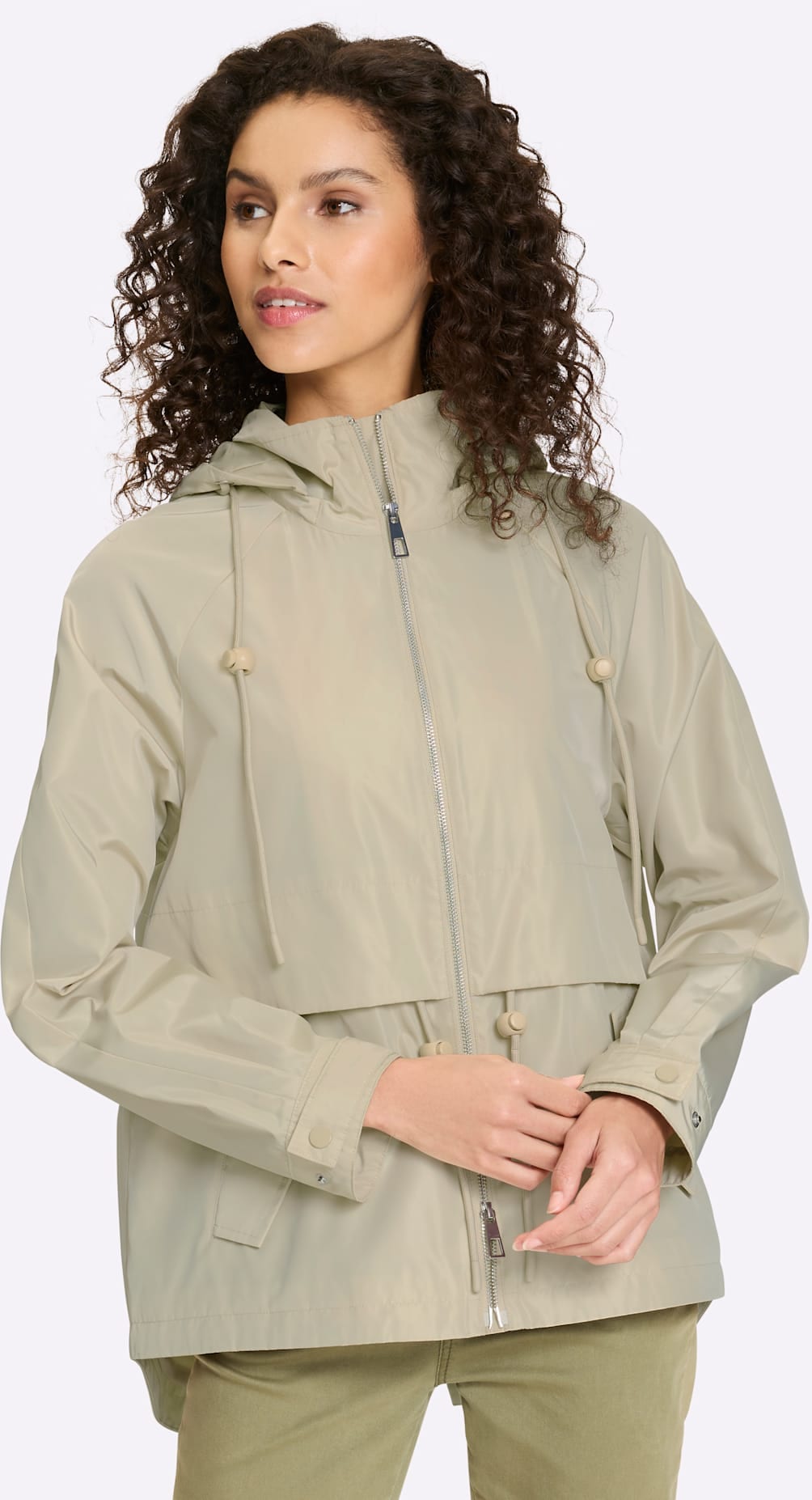 heine Outdoorjacke mit Kapuze