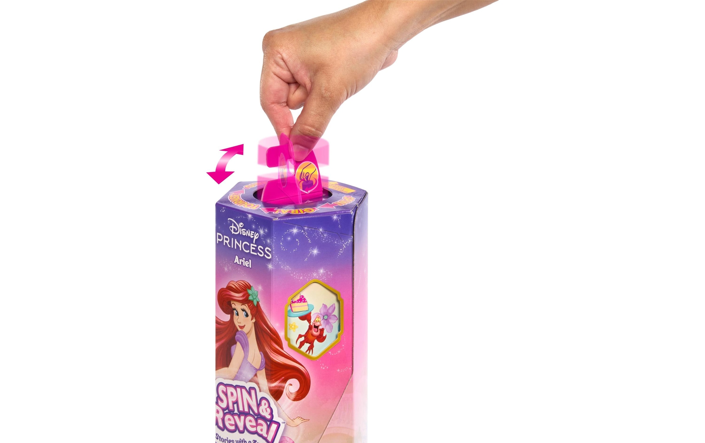 Disney Princess Spielfigur »Disney Prinzessin Spin & Reveal Rapunzel«